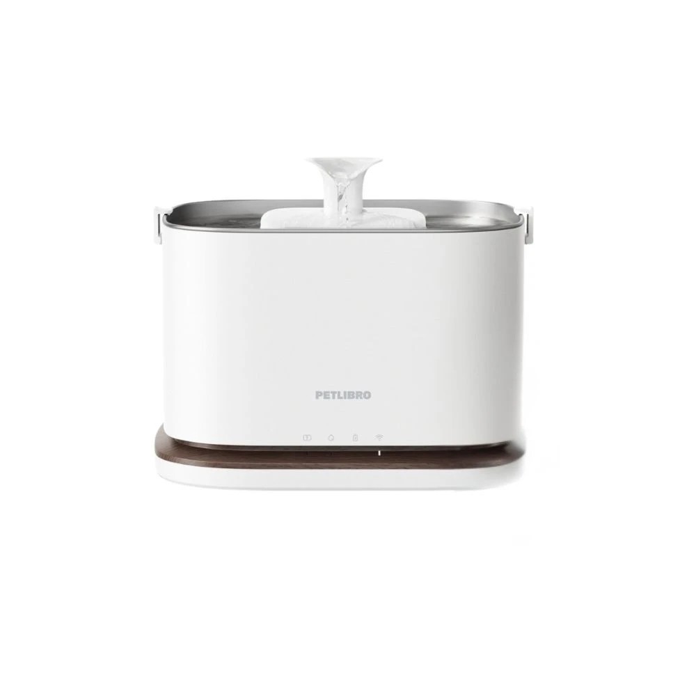 1 Petlibro Dockstream 2 Smart Cordless fountain Walnut 3L, 1 of 7