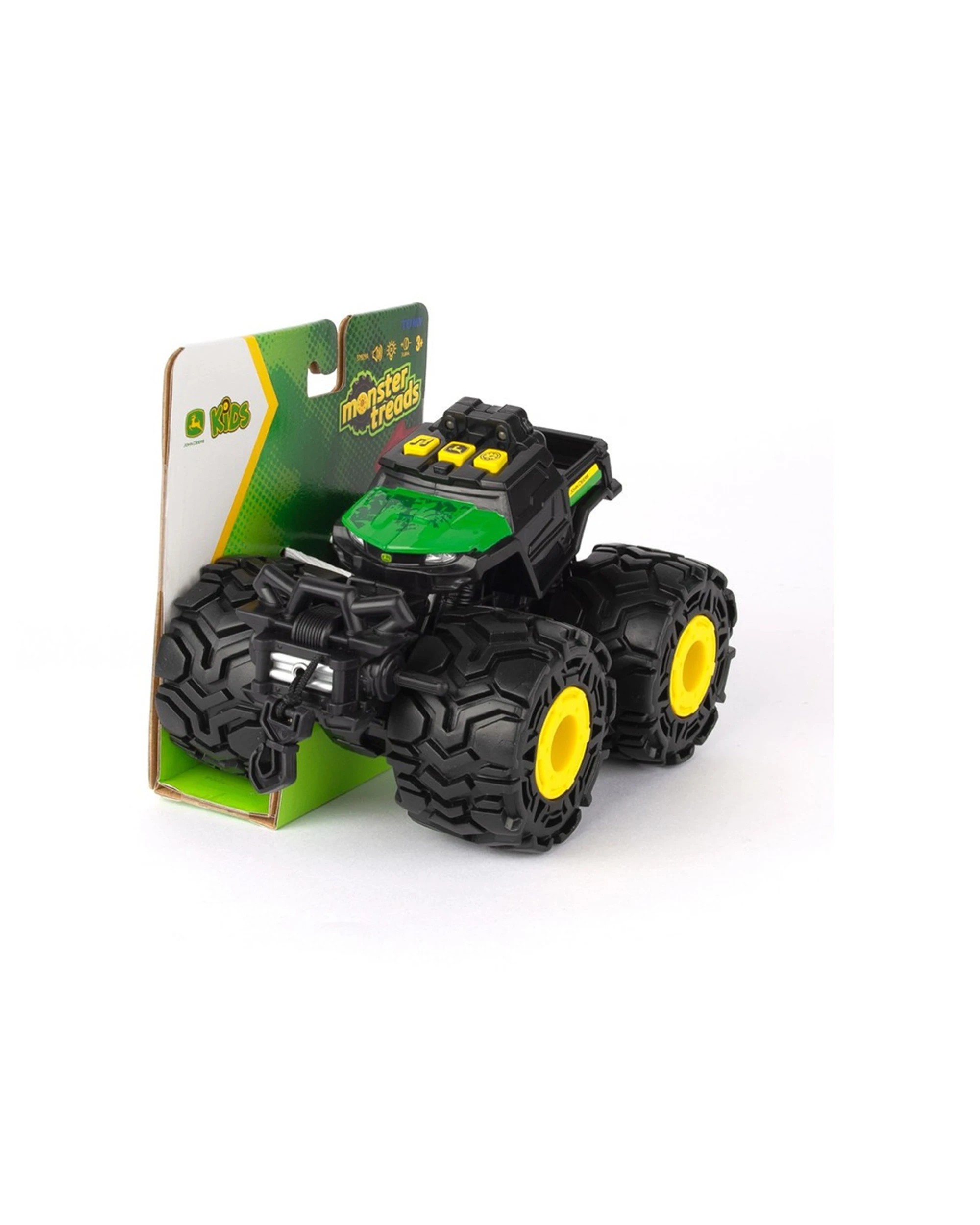 7 John Deere Kids Monster Treads Light Sound Gator Kids Toy Super Bouncy Tyres - Multi, 7 of 8