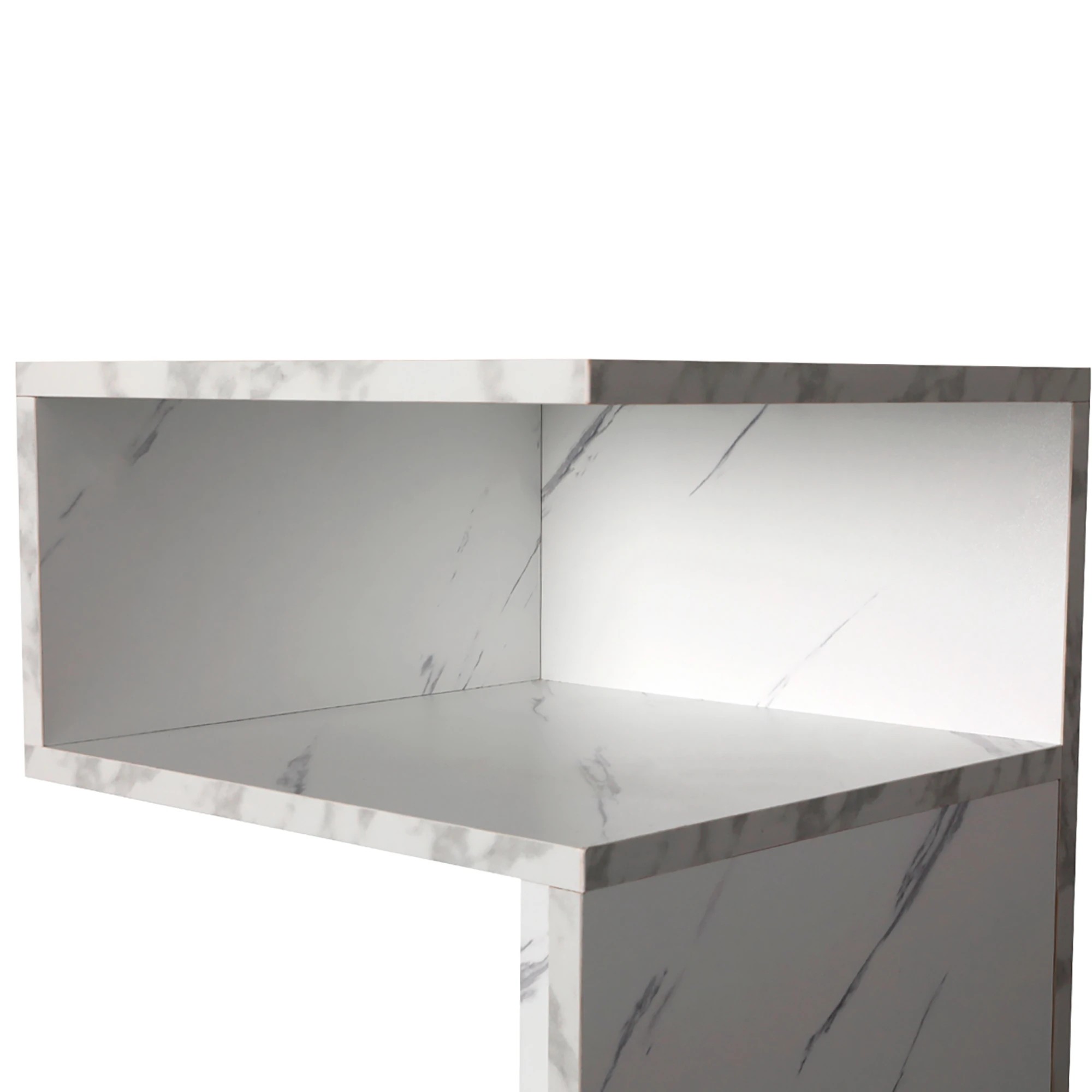 4 Levede Bedside Tables - White, 4 of 5