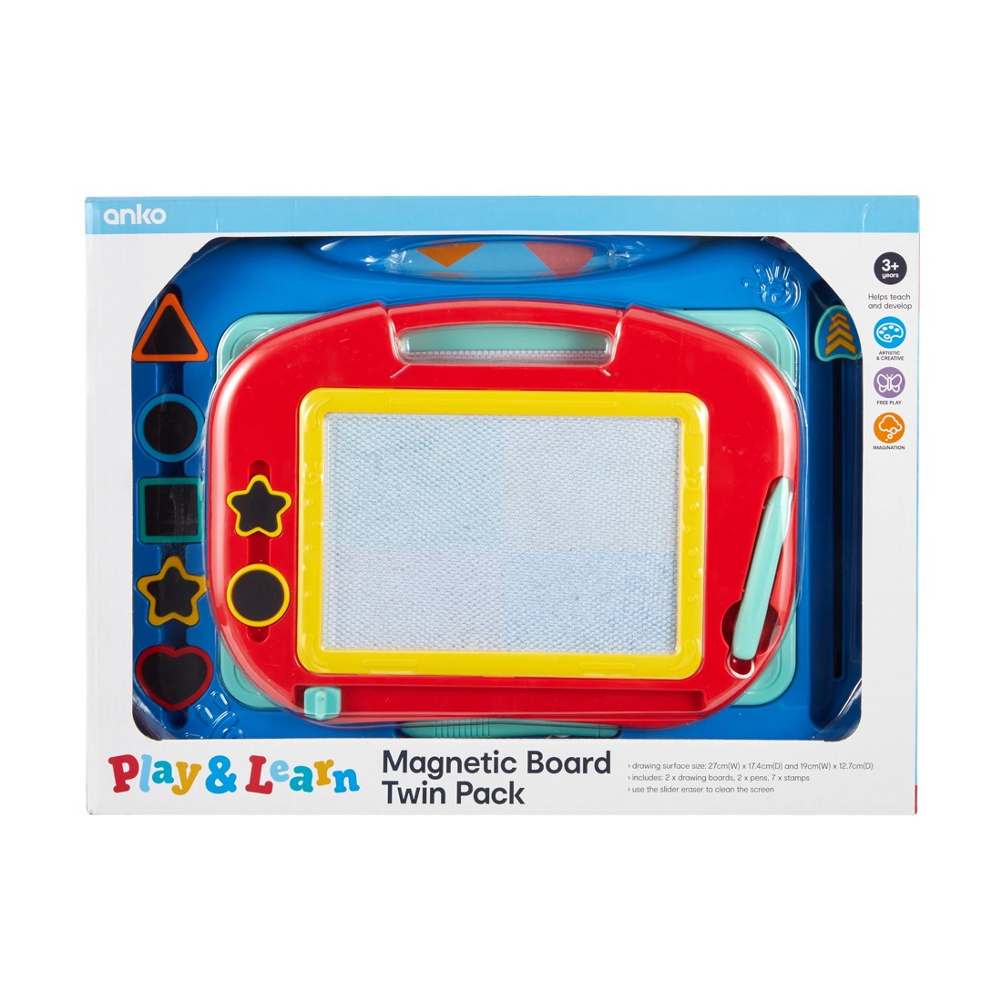 4 Magnetic Board Twin Pack - Assorted, 4 of 5