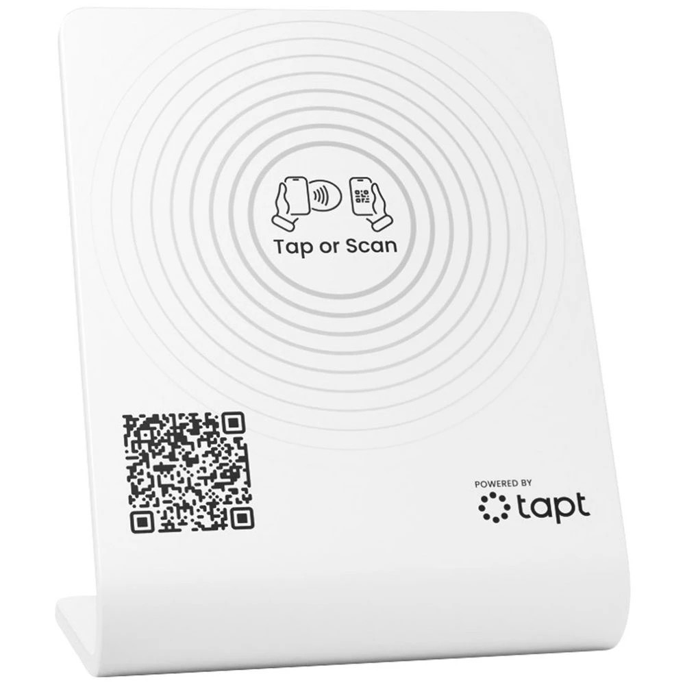 1 Tapt NFC Stand White, 1 of 2