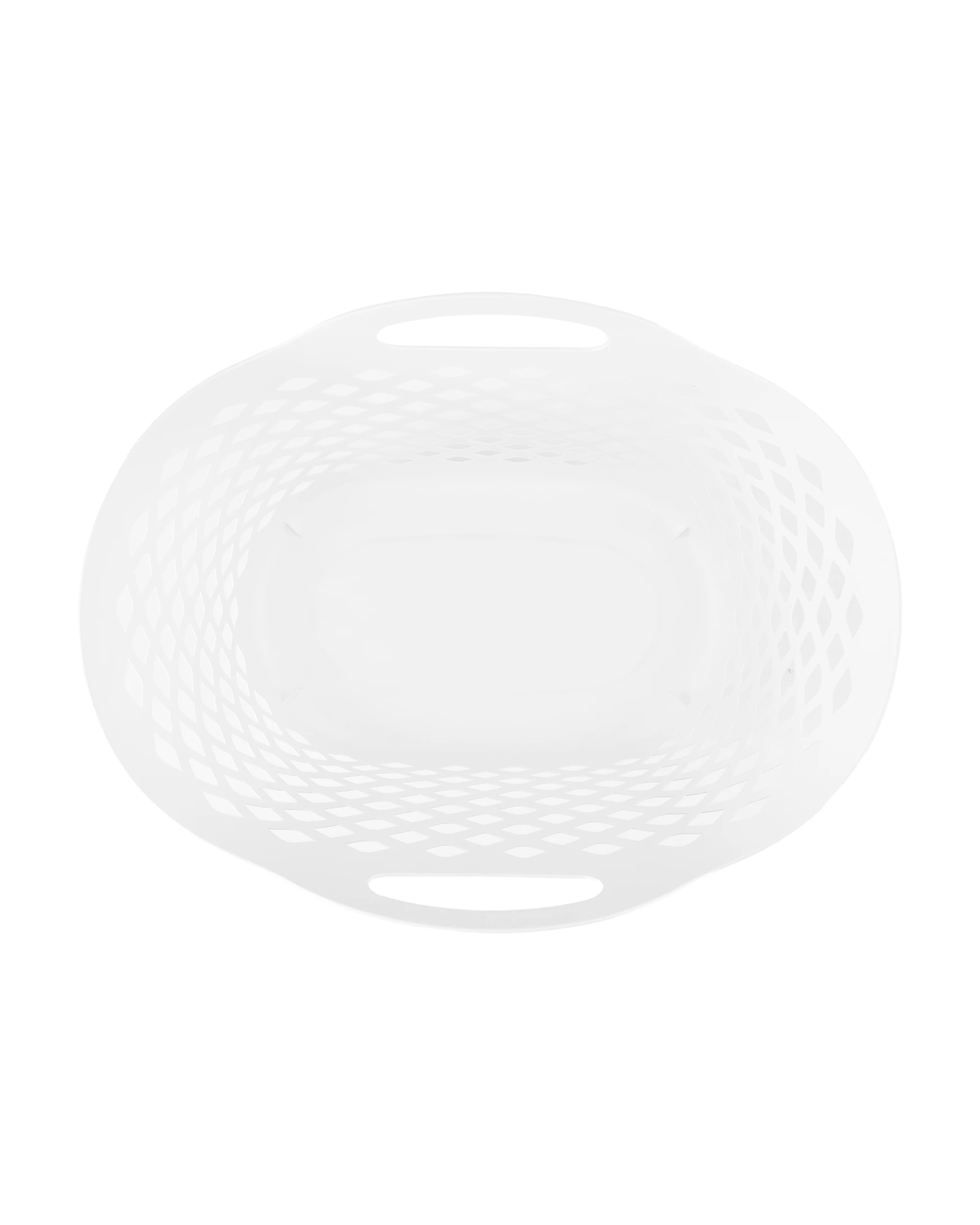 4 Diamond Laundry Basket - White, 4 of 5