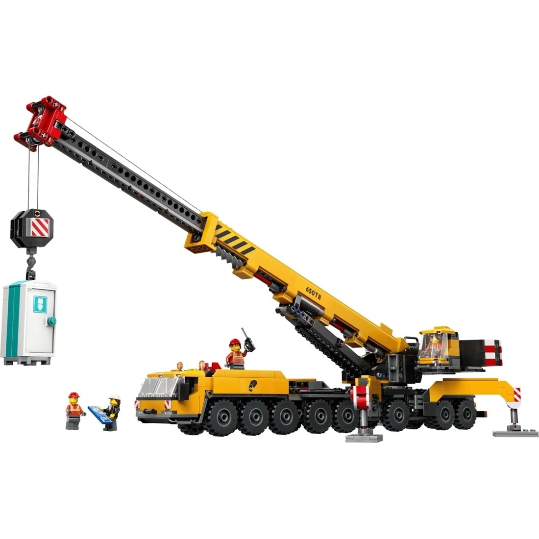 3 LEGO City Big Vehicles Yellow Mobile Construction Crane 60409, 3 of 11