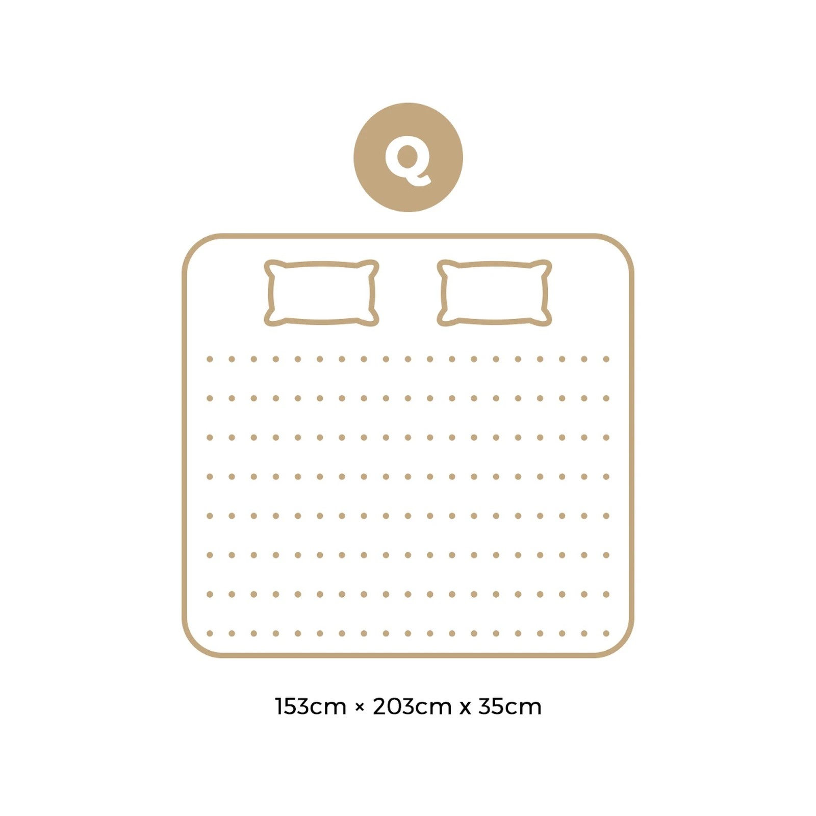 2 Bedra Bedding Queen Mattress 9 Zone Pocket Spring Foam Bamboo Euro Top 35cm - Multi, 2 of 4