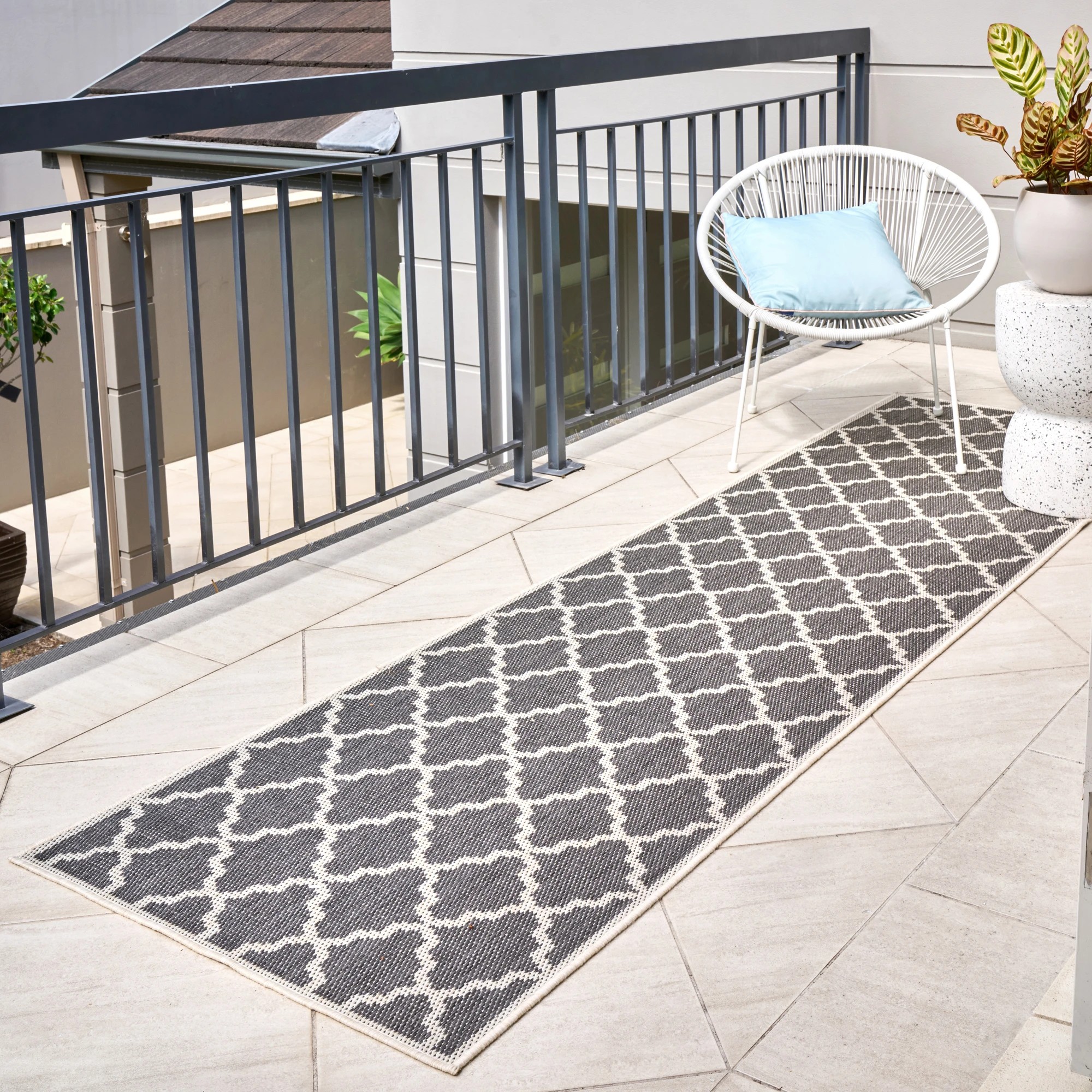 Common Ground Rugs Portman Tash 400x80cm Runner - Large Pet Friendly ...