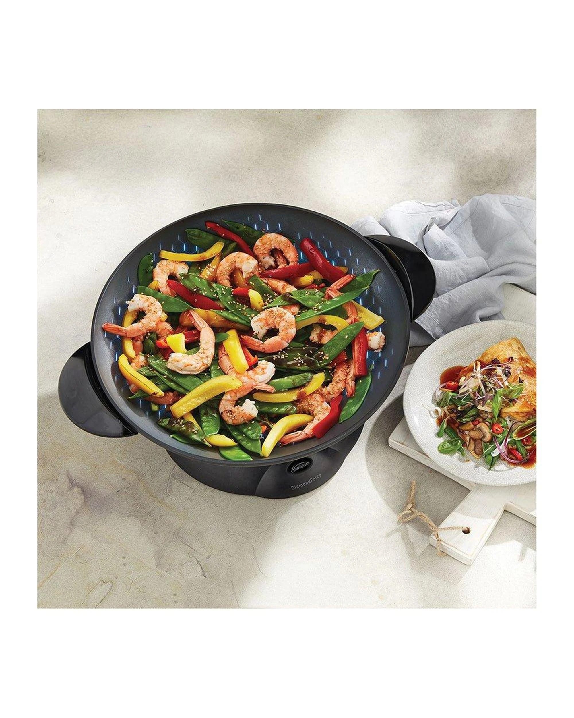 2 Sunbeam DiamondForce 7.5L Wok, 2 of 5