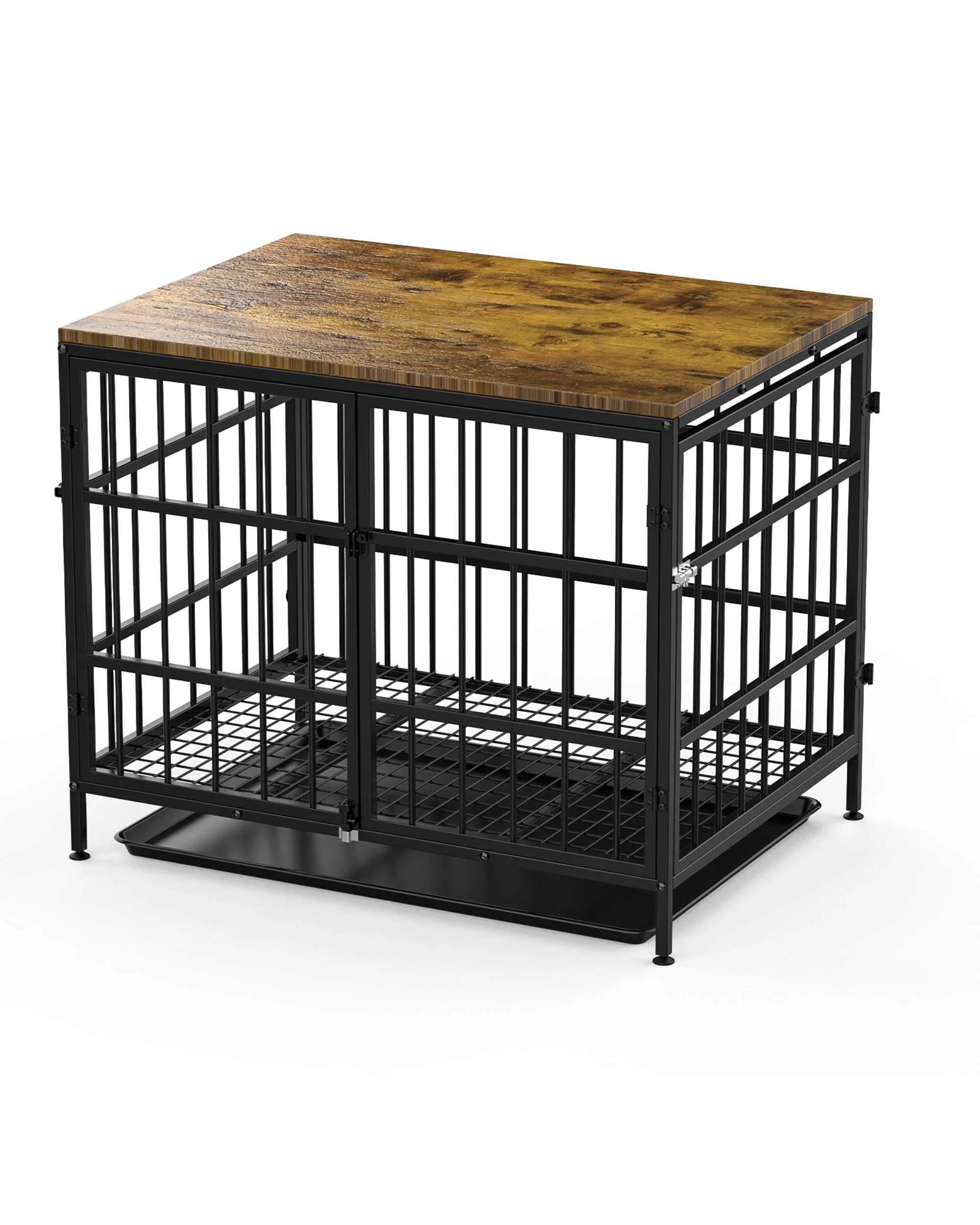 5 Advwin Dog Crate Furniture Heavy Duty Dog Cage TV Stand, 5 of 9