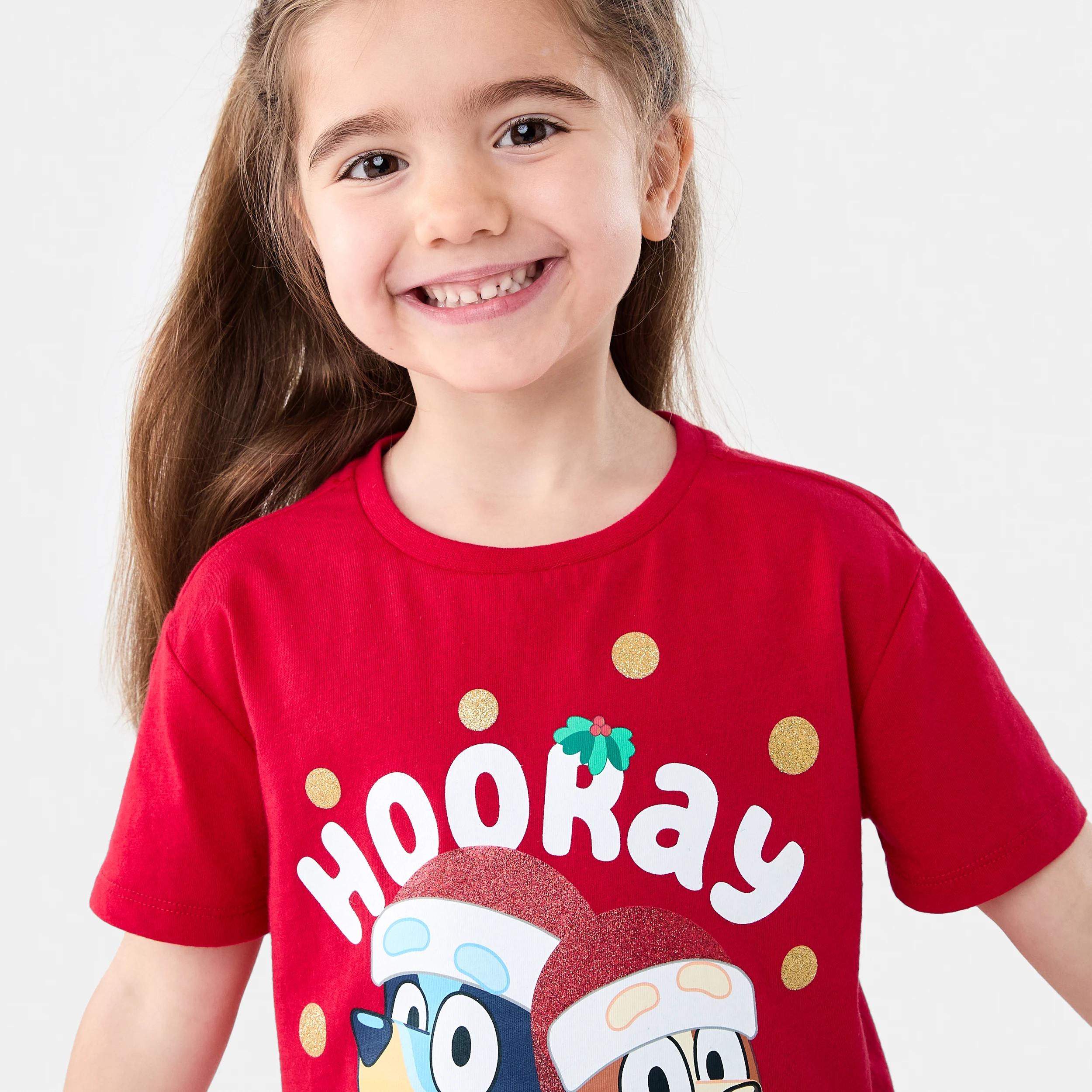 3 Bluey License Christmas Short Sleeve T-shirt BLUEY XMAS TEE, 3 of 6
