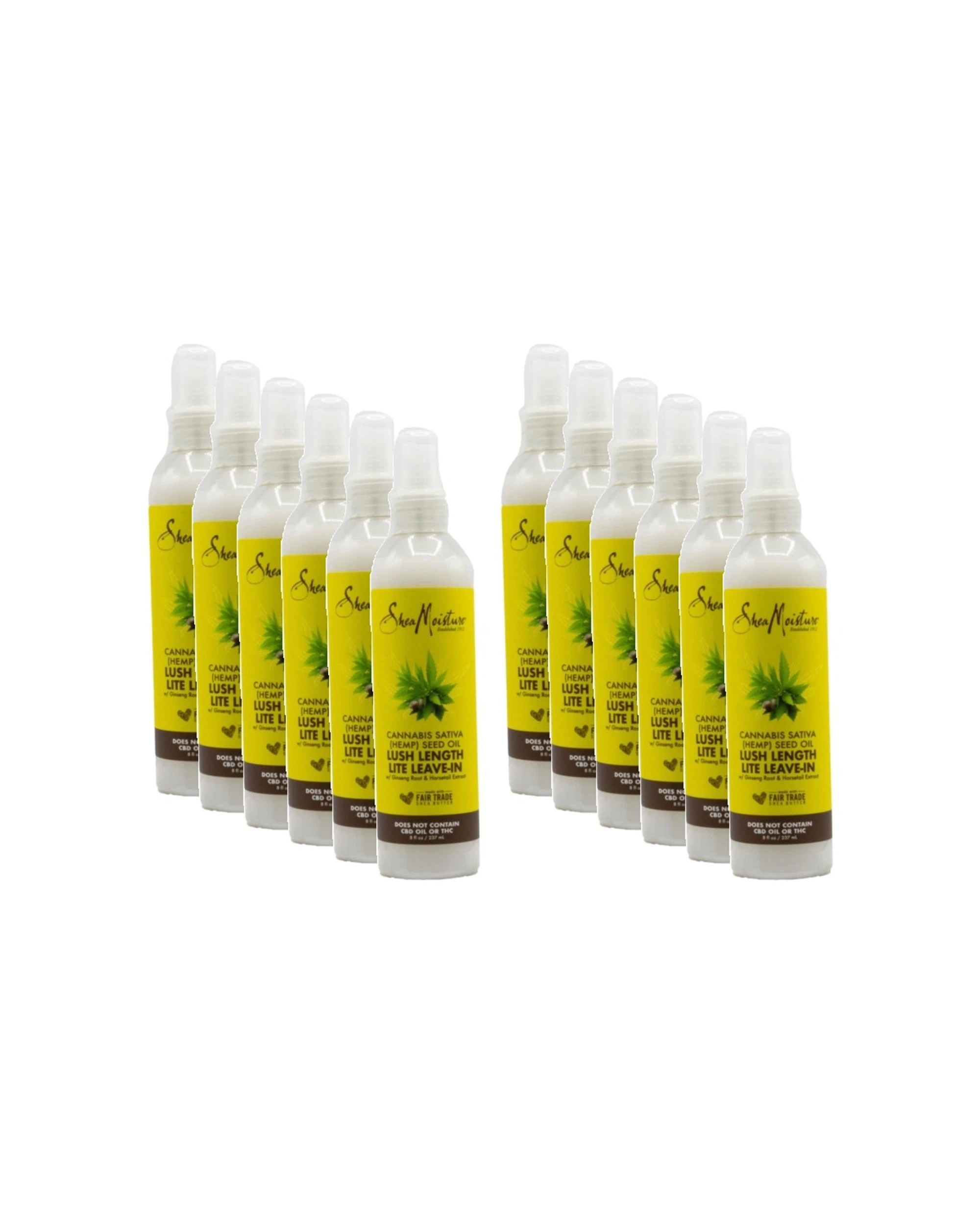 1 Shea Moisture 12PK Leave In Treatment Hemp Seed Oil Nourishing Hair Care 237ml - Multi, 1 of 3