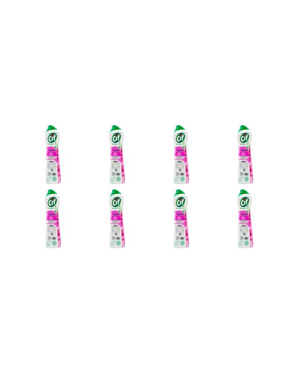 Cif Clean Boost Tough Dirt Stain Removal 8 Pack 660g Multi Surface Pink - Multi