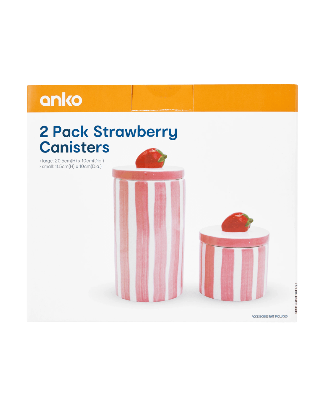 5 2 Pack Strawberry Canisters, 5 of 5