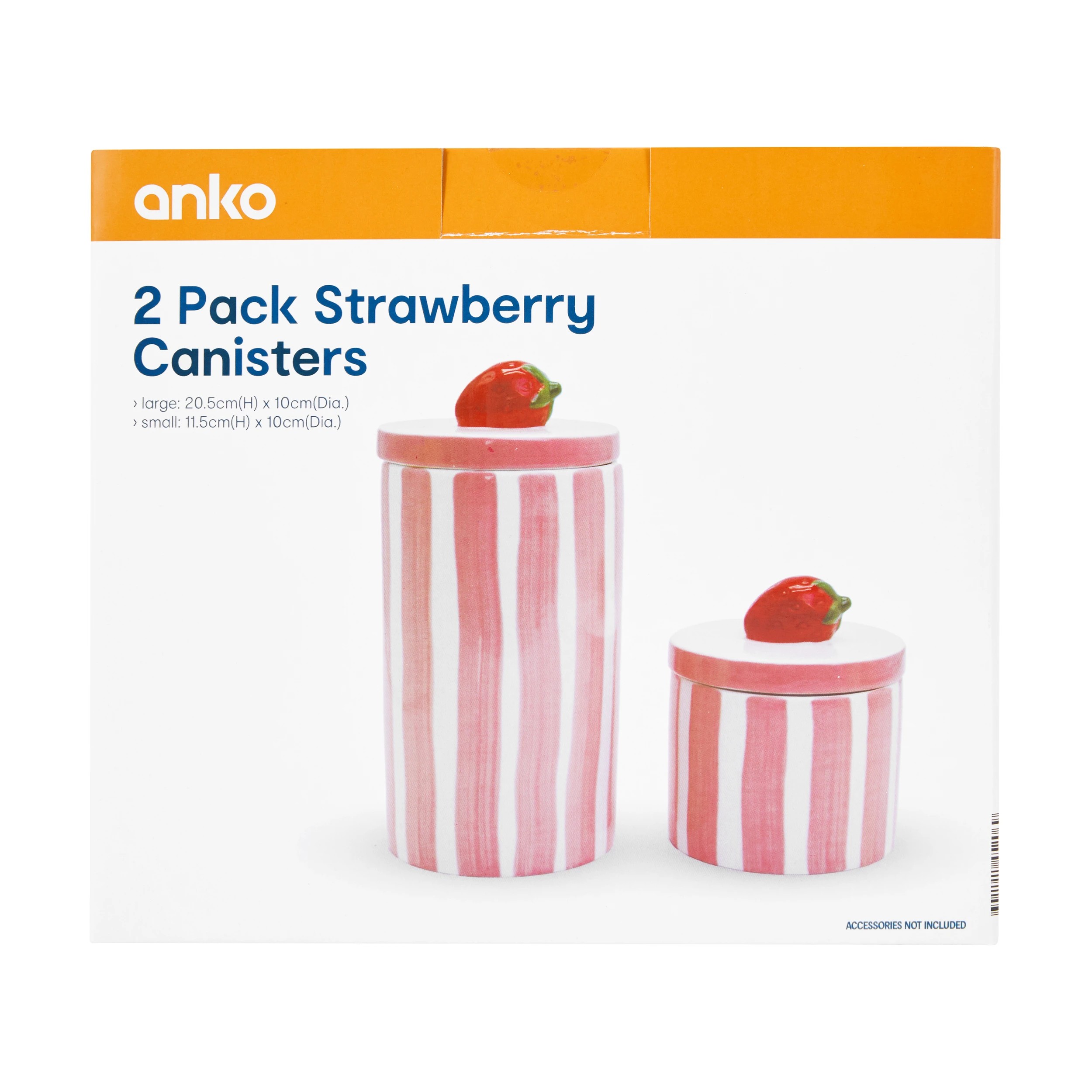 5 2 Pack Strawberry Canisters, 5 of 5