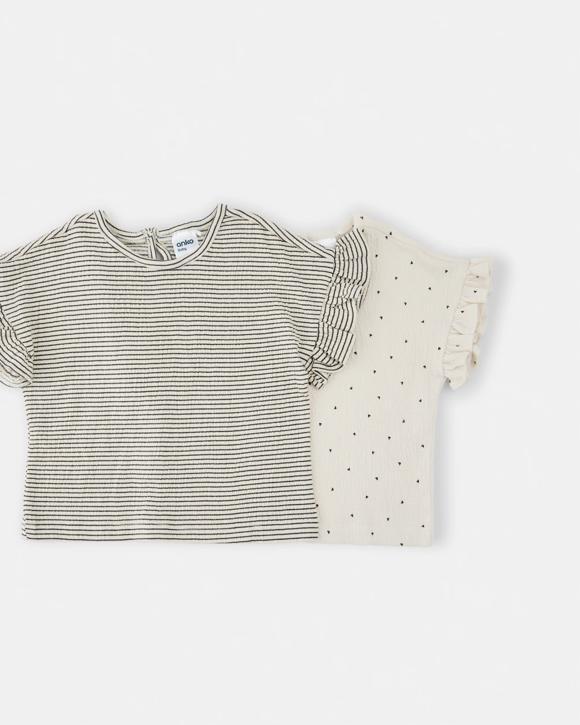 2 Pack Crinkle T-shirt