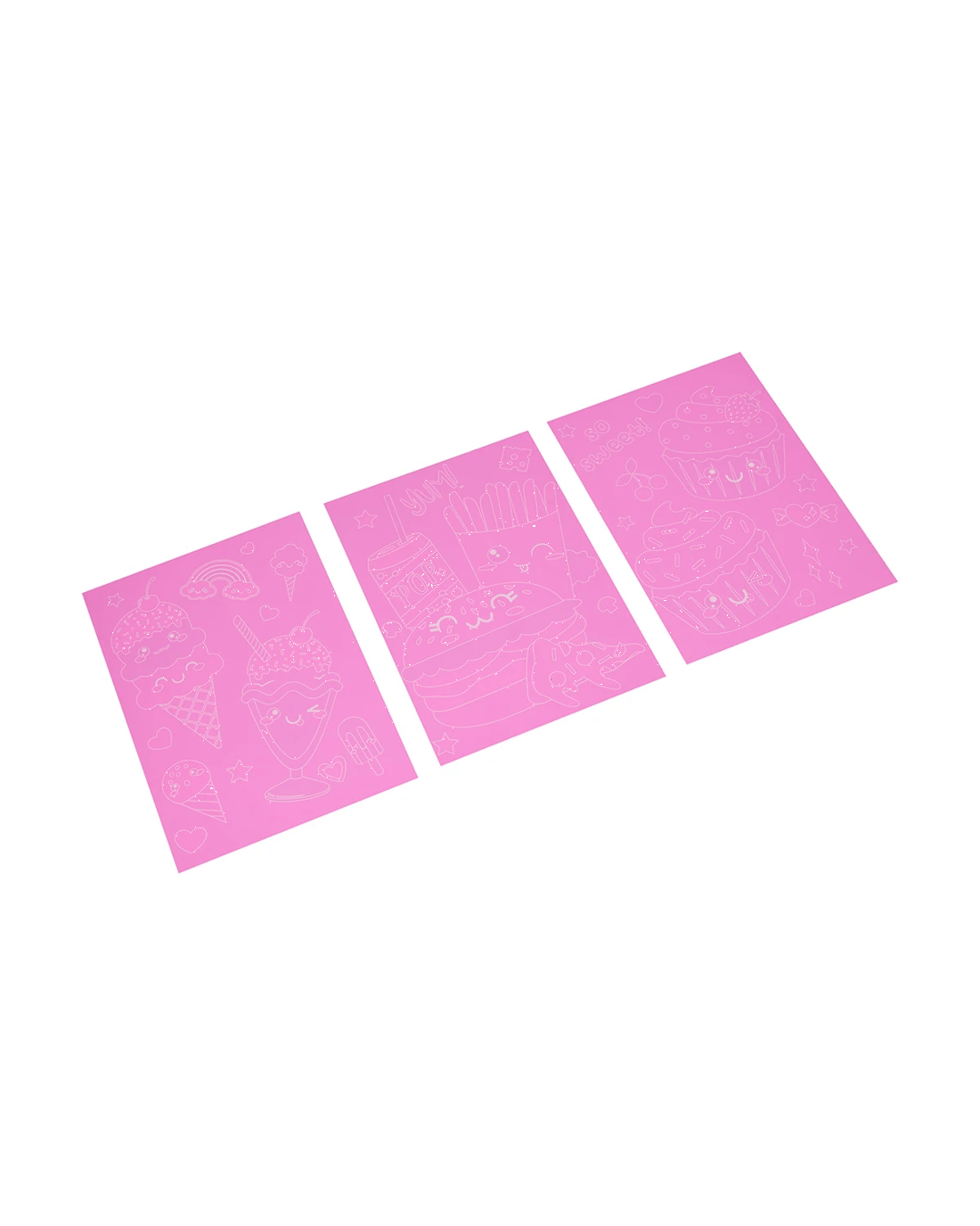 6 Travel Activity Kit - Cute Kawaii Food, 6 of 9