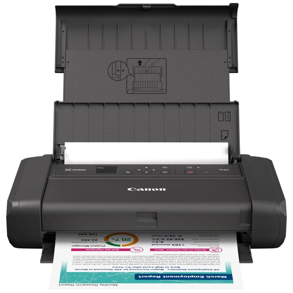 1 Canon PIXMA TR160 Portable Printer, 1 of 10