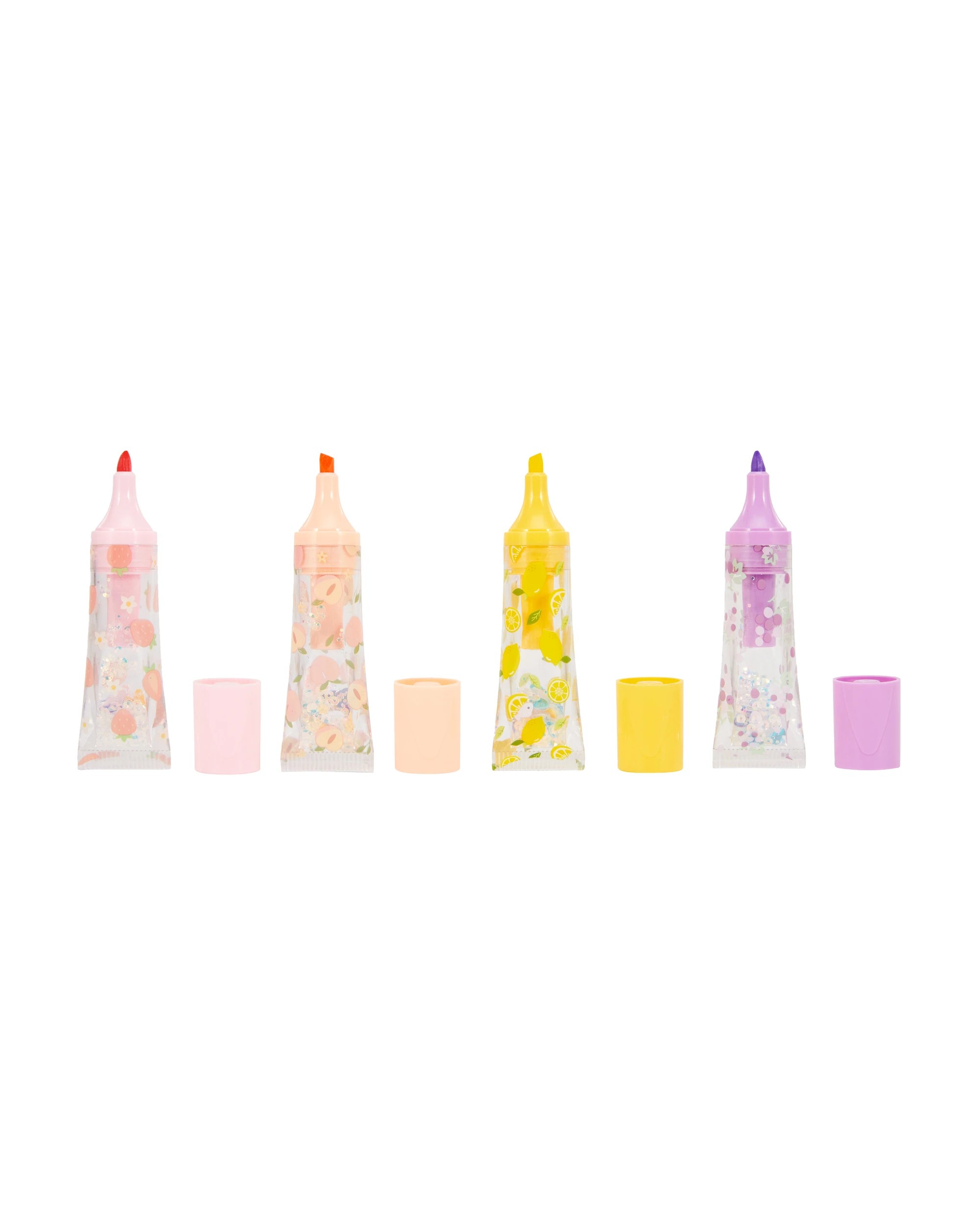 2 4 Piece Lipgloss Shaped Highlighters, 2 of 5