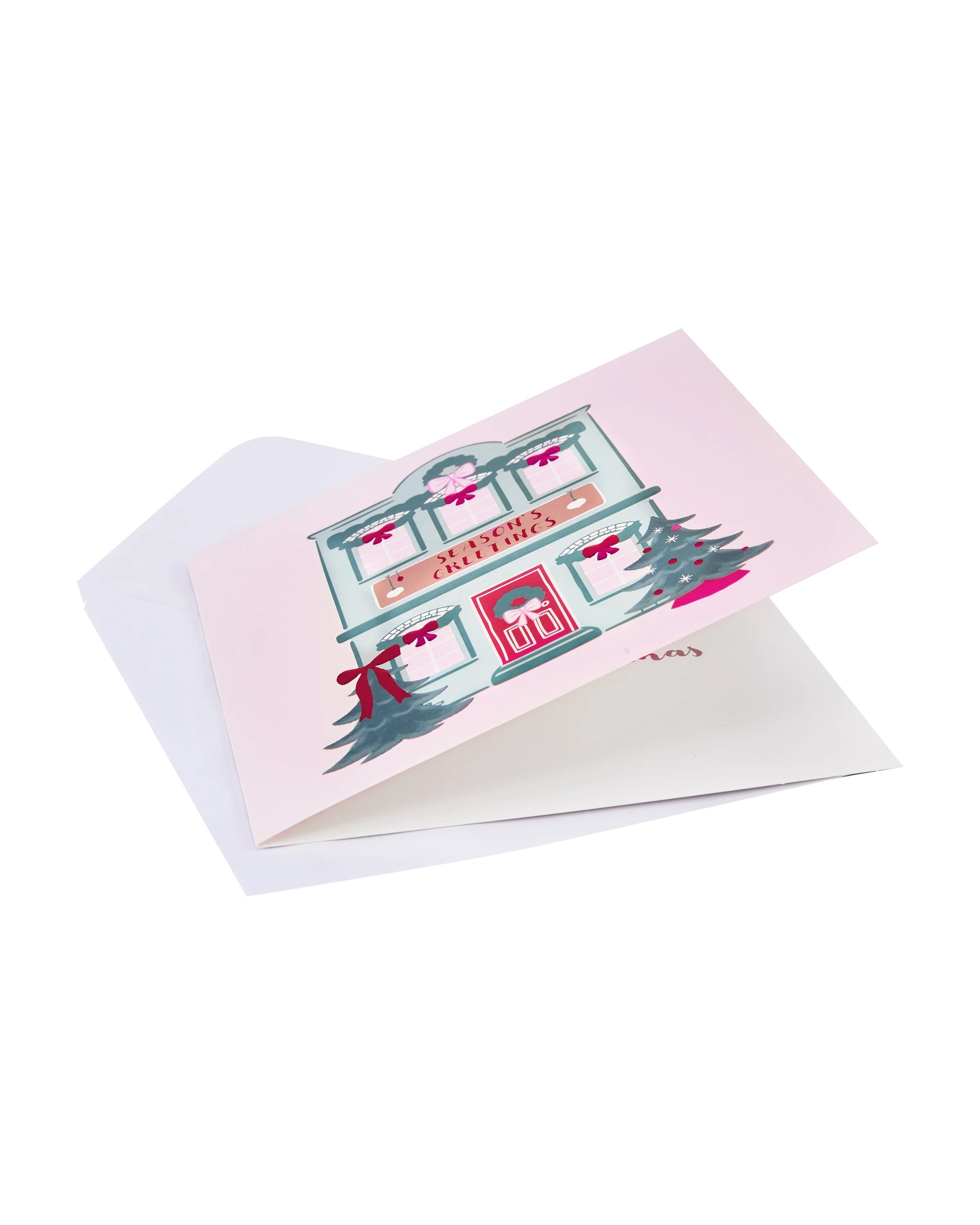 3 10 Pack Shop Square Christmas Cards, 3 of 5