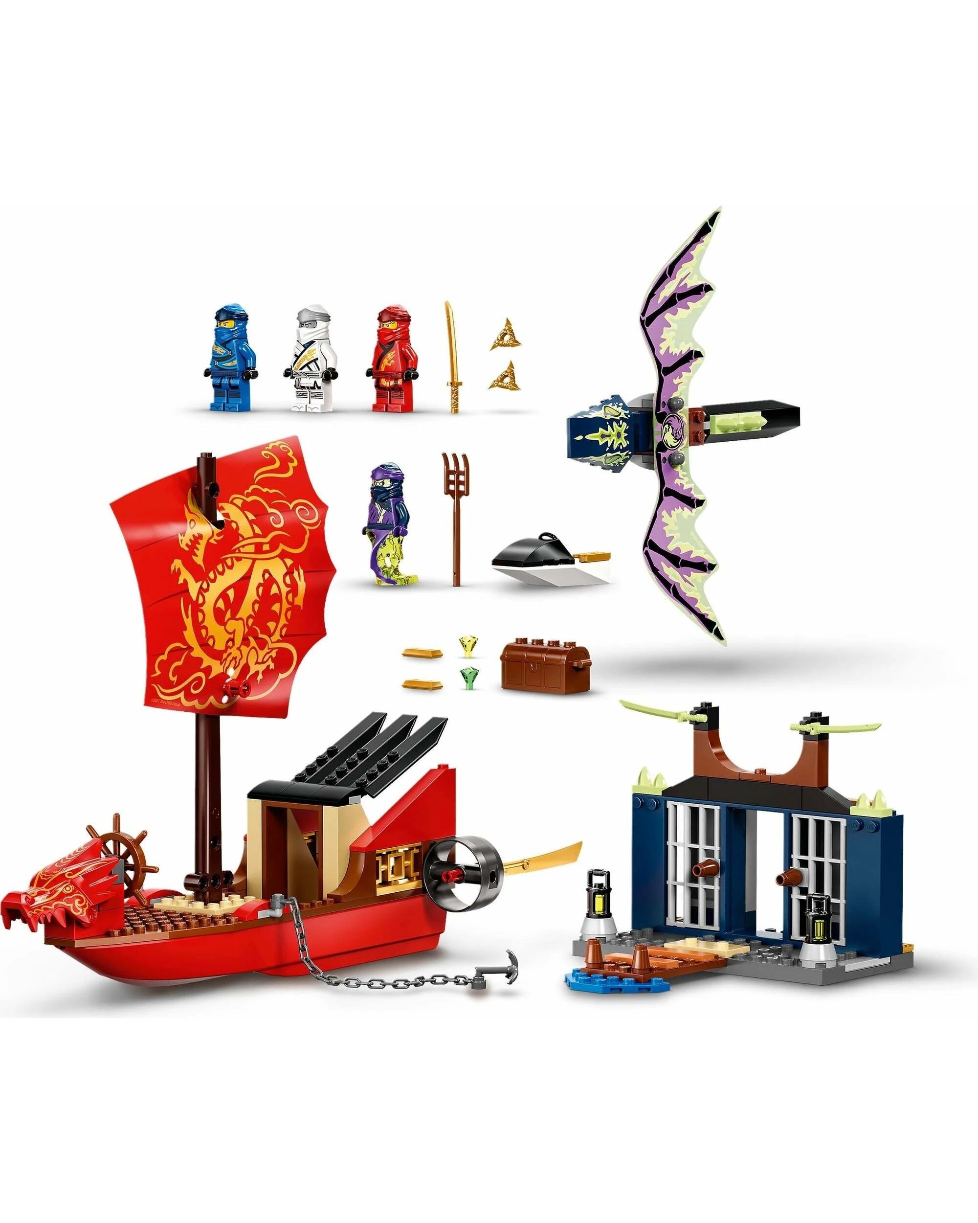 5 LEGO Ninjago Series 71749 Final Flight of Destiny's Bounty, 5 of 5