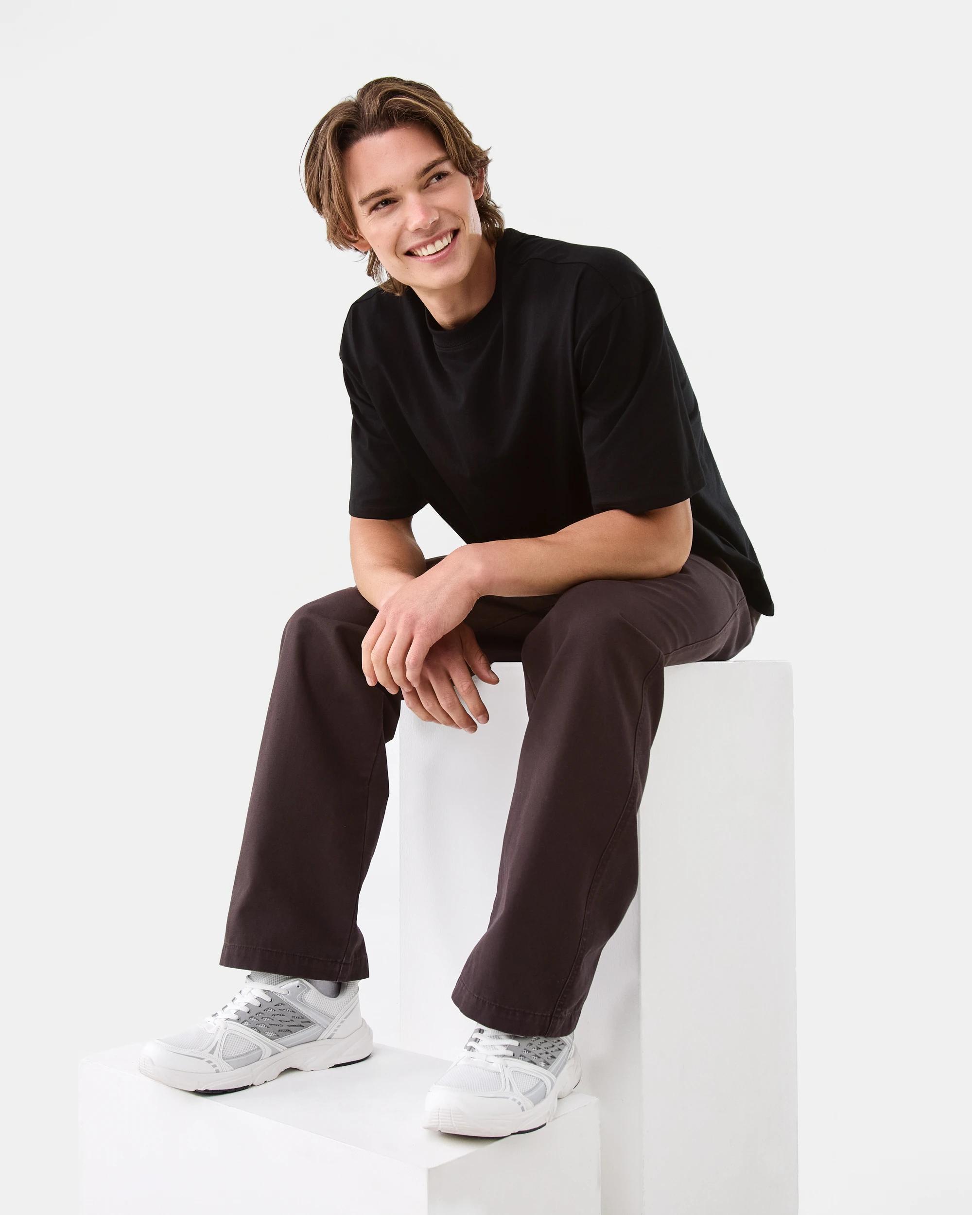 6 Baggy Chino Pants Brn Mulch, 6 of 6