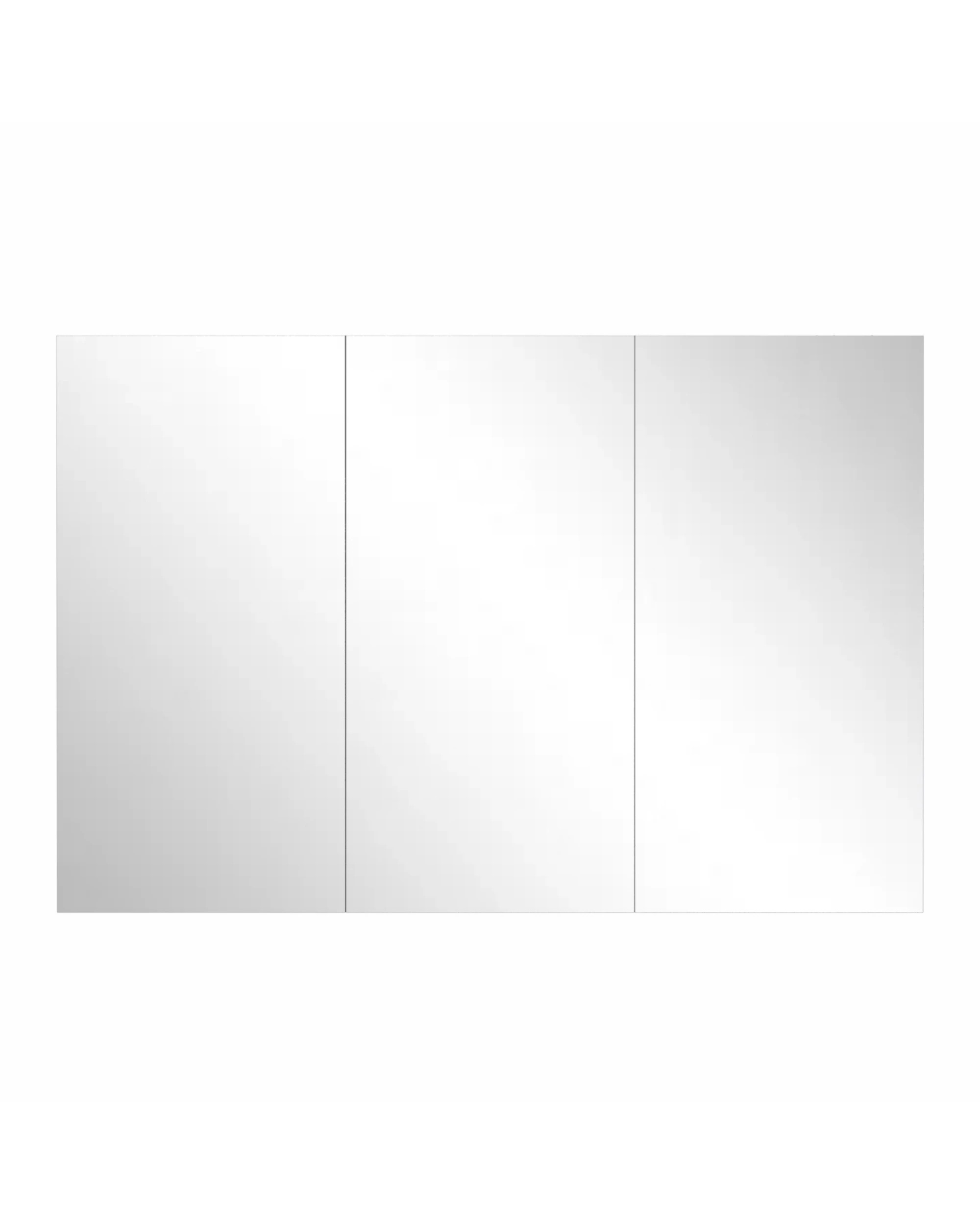 6 Advwin 900 x 600mm Cabinet LED Medicine Storage Unit 3 Door Mirror Shaving Cupboard w/ Adjustable Shelve, 6 of 10