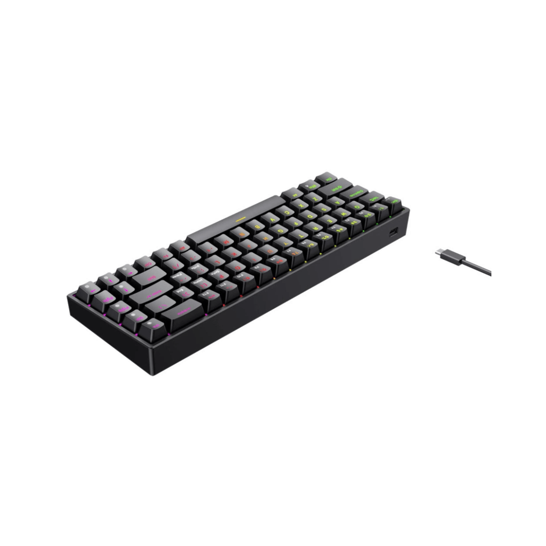 3 Playmax Pro Mini Mechanical Keyboard Black, 3 of 3