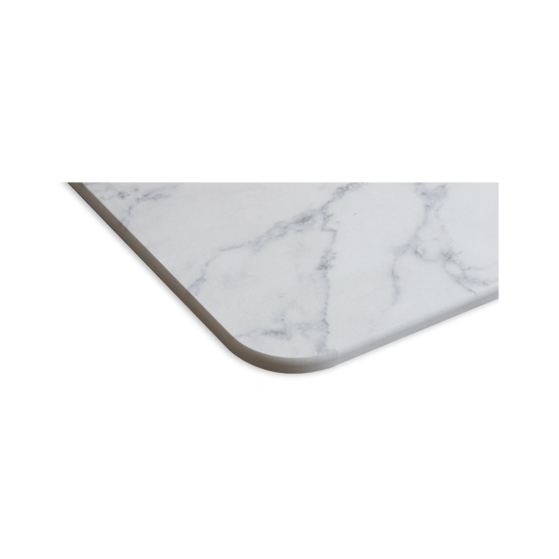 2 Algodon Dri Moisture Water Absorbing Bath Stone Mat Marble 60x39cm
 - White, 2 of 3