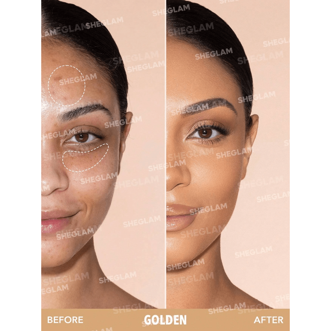 2 SHEGLAM Like Magic 12HR Full Coverage Concealer - Golden, 2 of 8