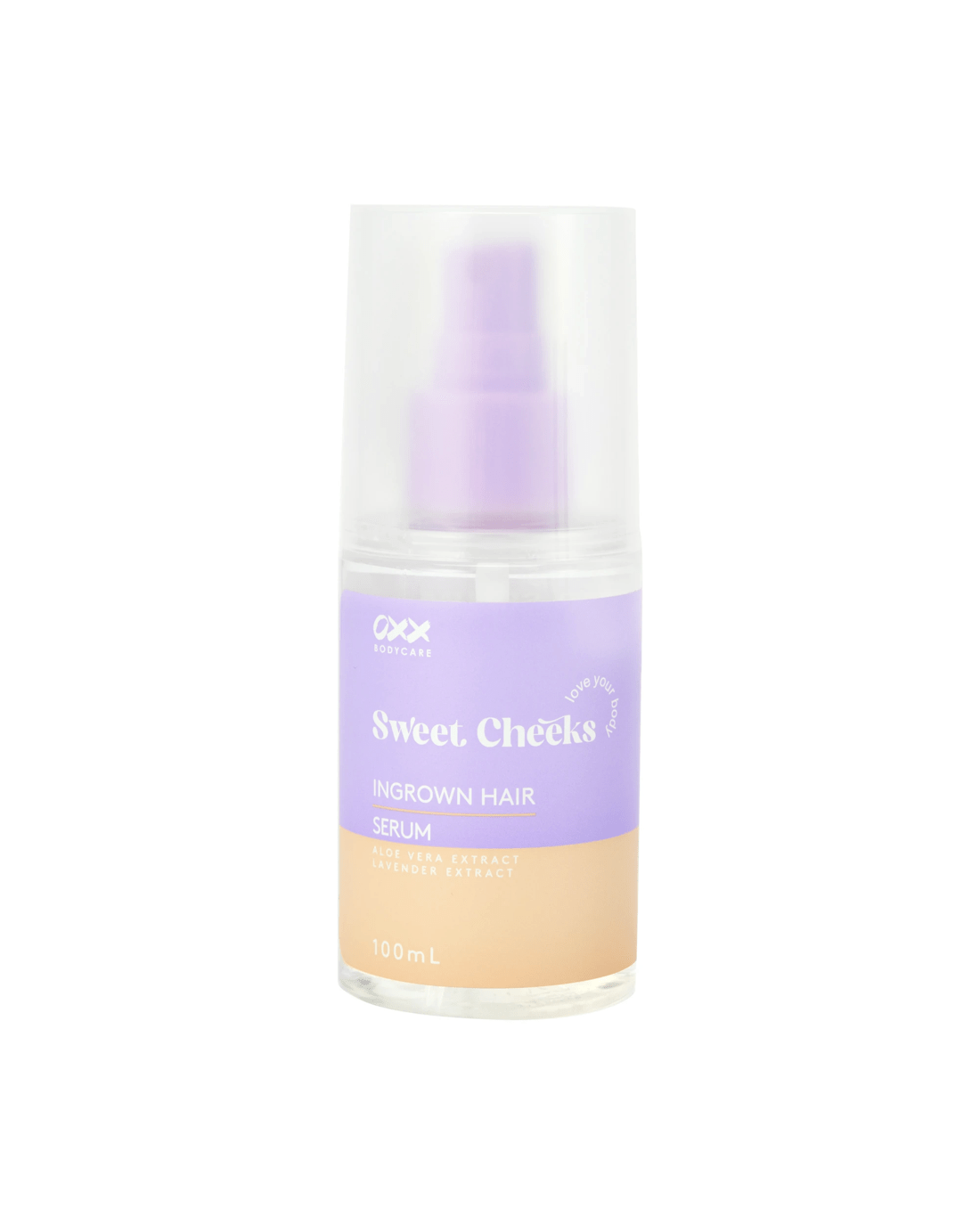 1 OXX Bodycare Sweet Cheeks Ingrown Hair Serum 100ml - Aloe Vera and Lavender Extract, 1 of 5