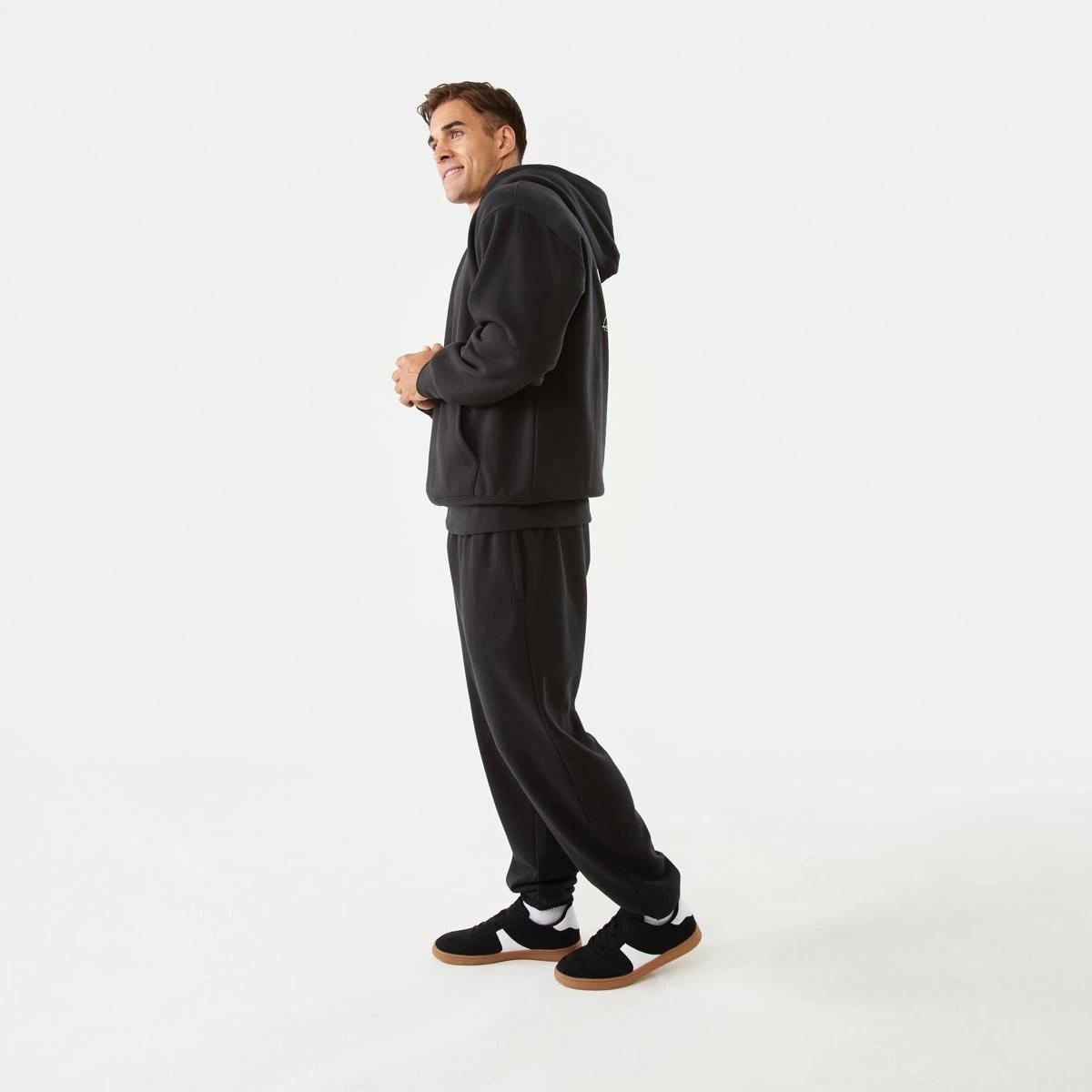 3 Loose Fit Trackpants Black, 3 of 6