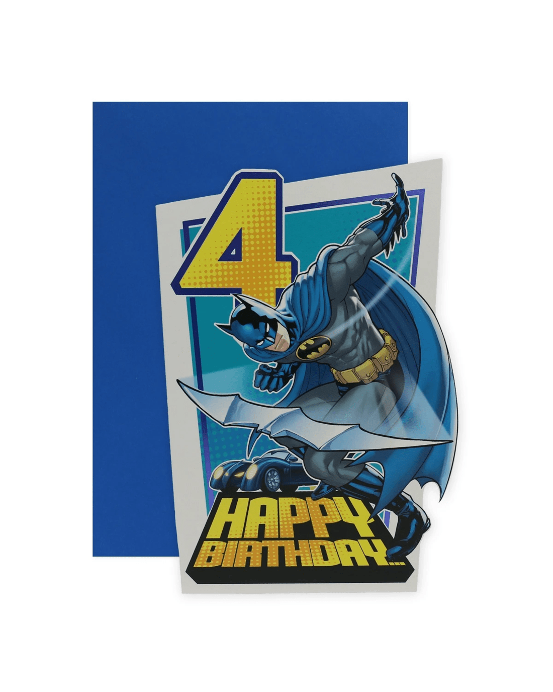1 Connections from Hallmark DC Comics Batman 4th Birthday Card - One of the Good Guys, 1 of 3