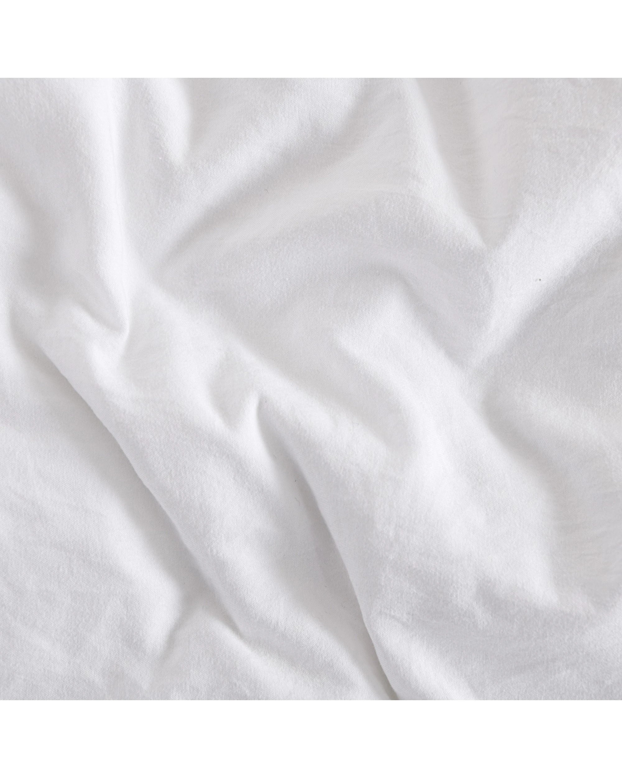 5 Dreamaker Superfine Washed Microfibre Quilt Cover Set - King Single Bed - White, 5 of 6