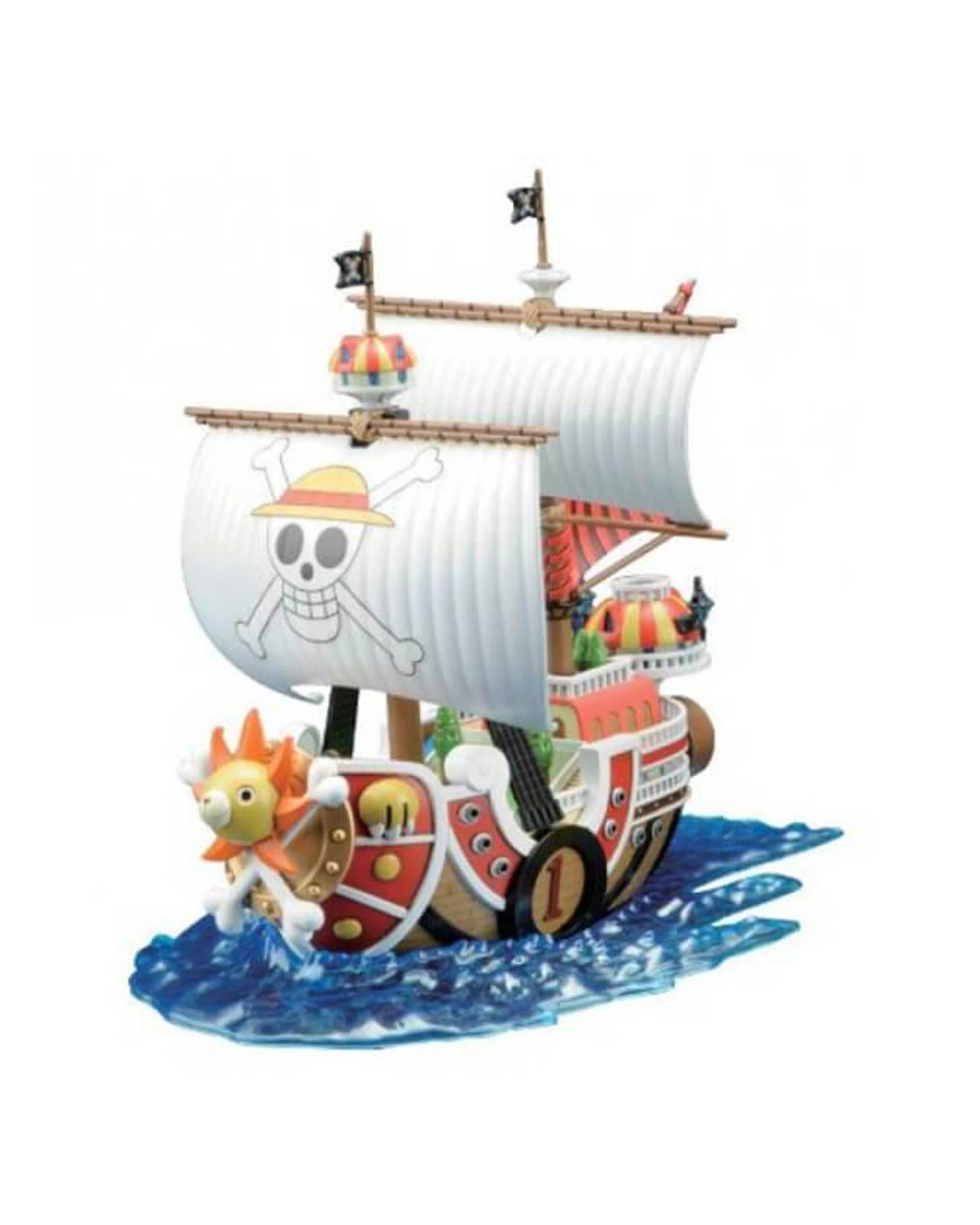 3 Bandai One Piece Grand Ship Collection Thousand Sunny Plastic Model Kit, 3 of 3
