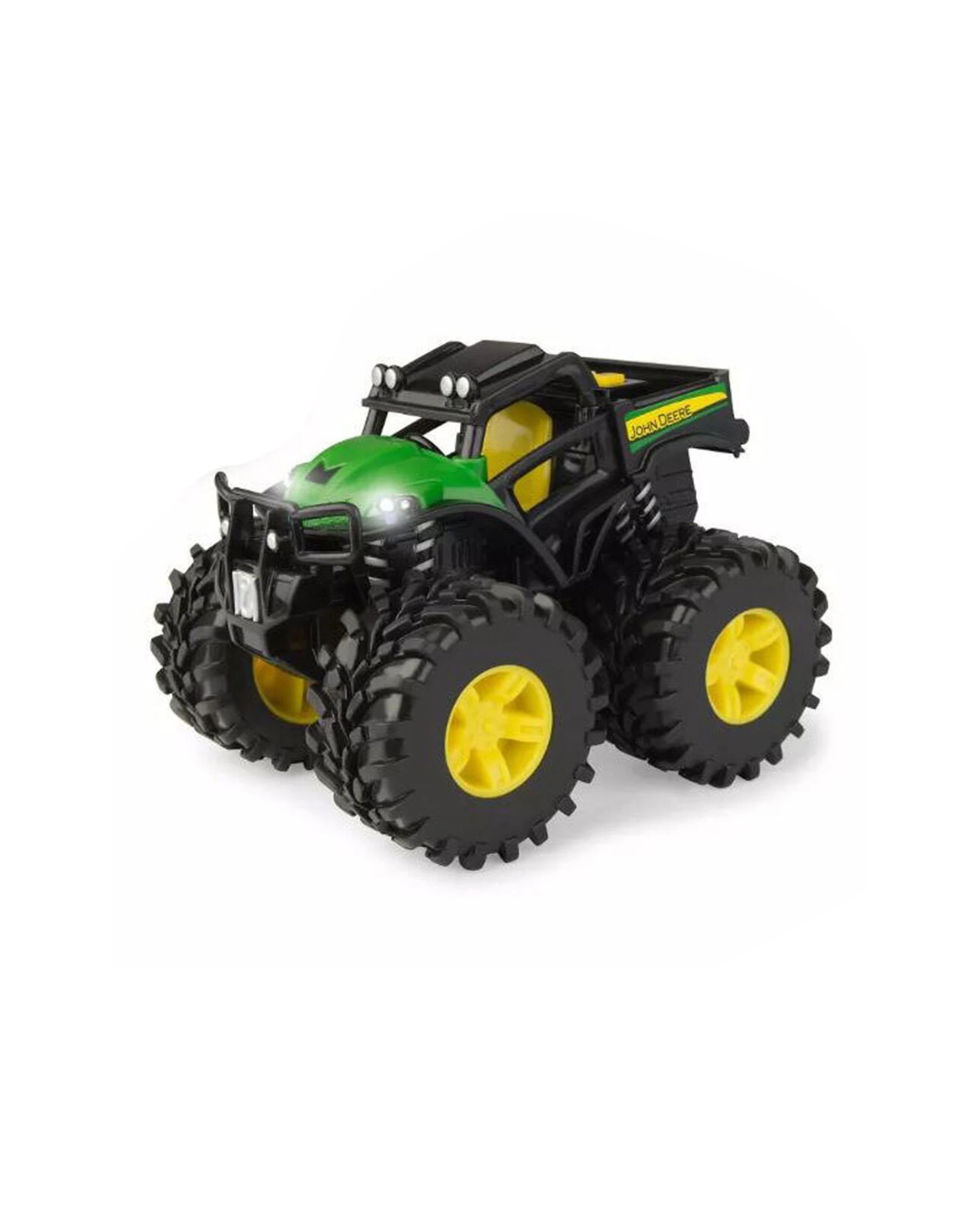 3 JOHN DEERE Monster Treads 2pc Tractor Kids Toy Set With Lights Sounds and Oversized Tires - Multi, 3 of 3