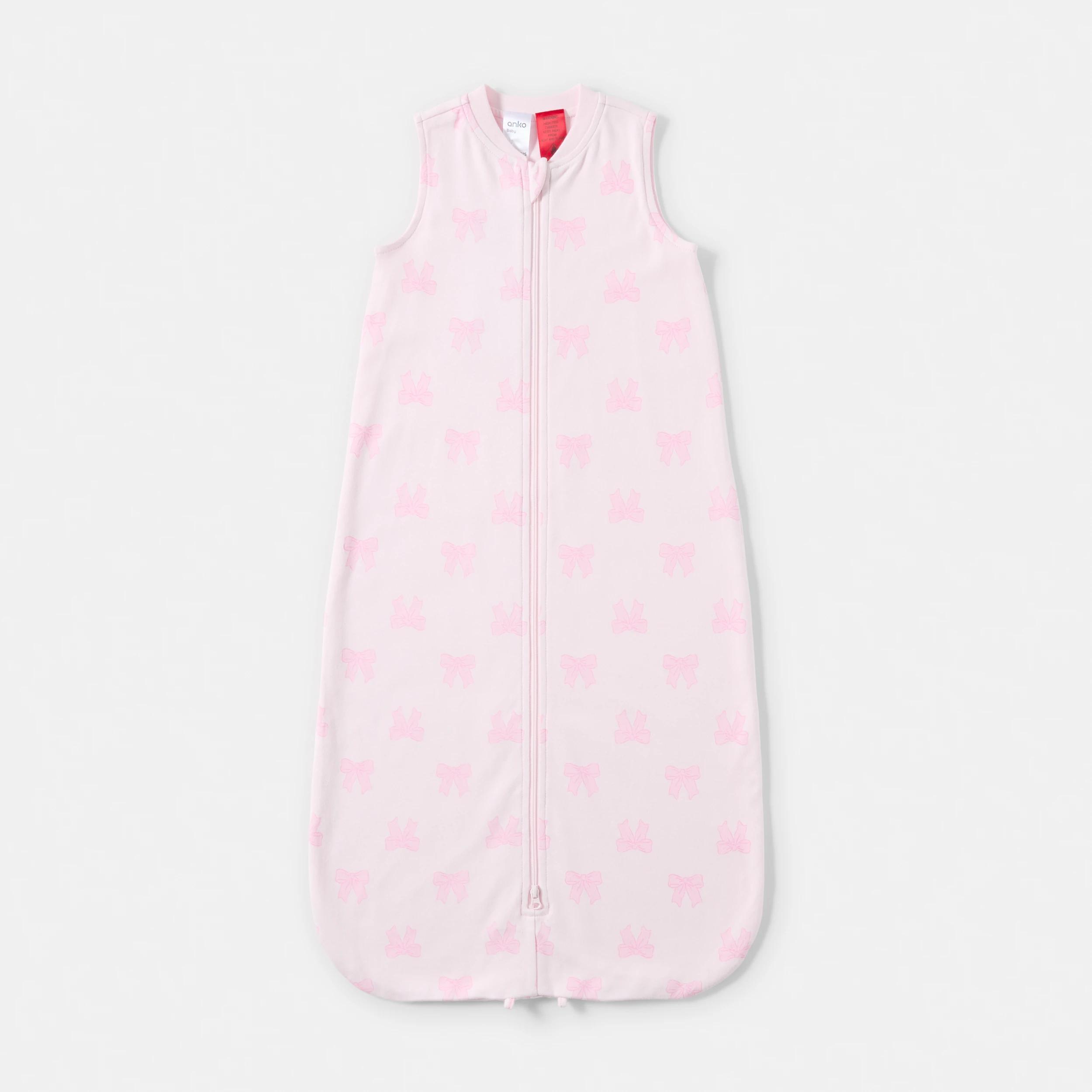 1 Lightweight Sleeping Bag PINK BOWS, 1 of 4