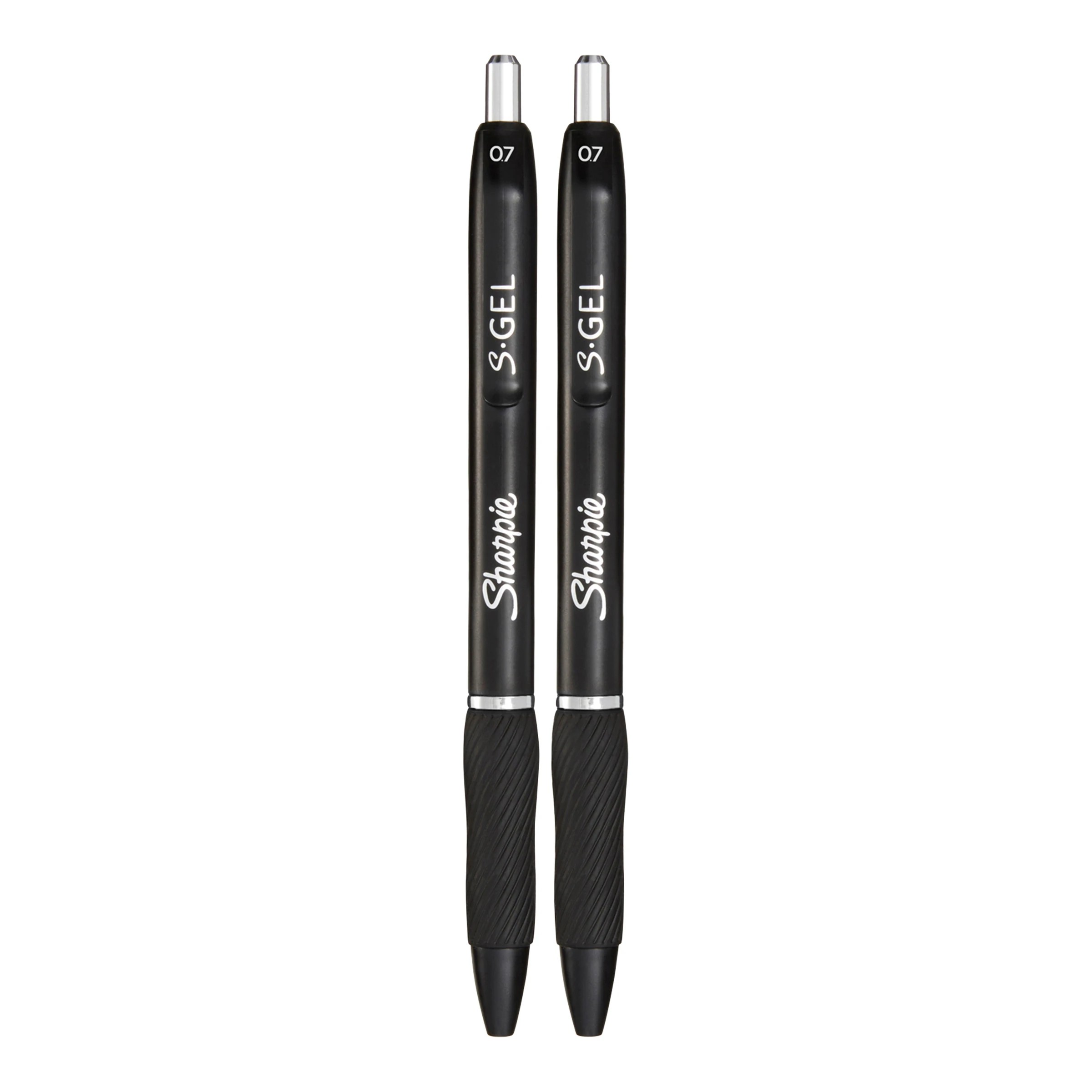 2 2 Pack Sharpie Retractable 0.7mm Gel Pen - Black, 2 of 10