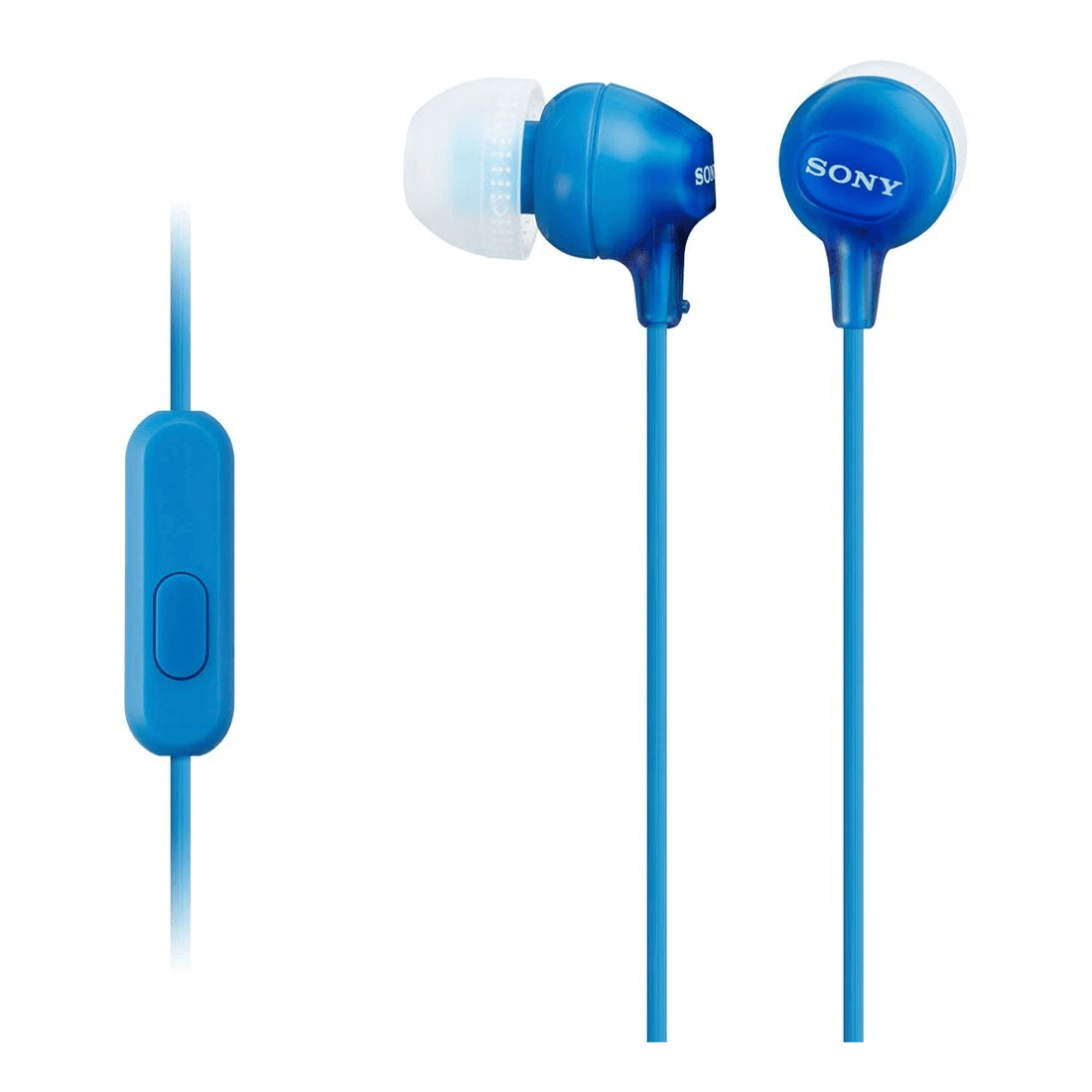 1 Sony Earphones with Smartphone Control Blue MDREX15AP, 1 of 1