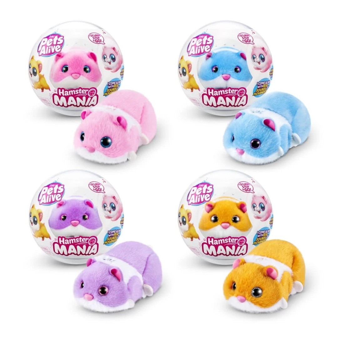 1 Zuru Pets Alive Hamster Mania - Assorted, 1 of 10