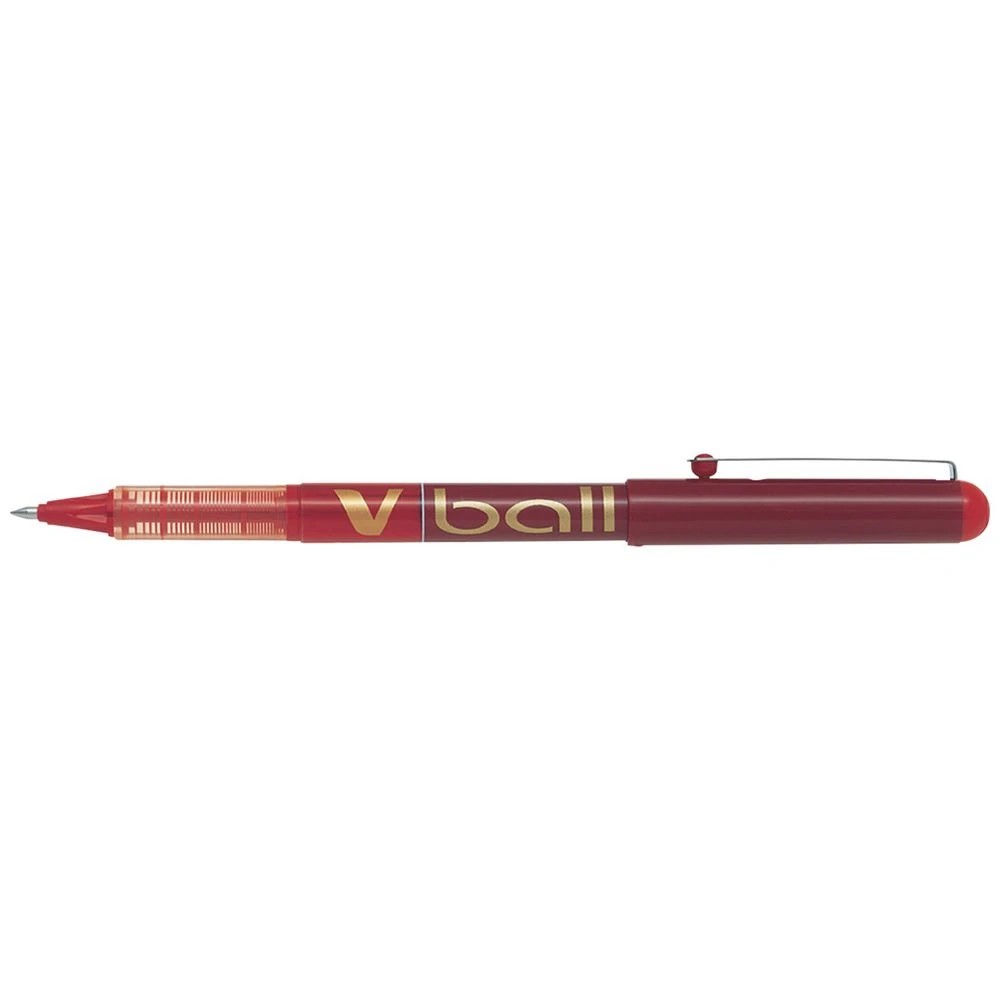 1 PILOT BL-VB7-V V Ball Rollerball Pen 0.7mm Red, 1 of 3