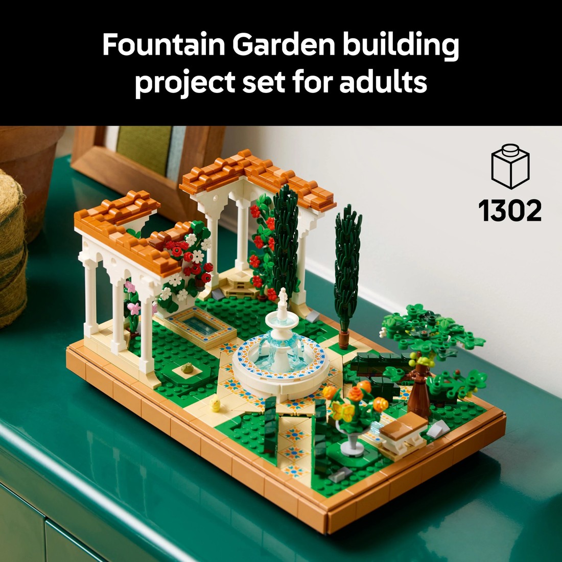 5 LEGO Icons Fountain Garden 10359, 5 of 10