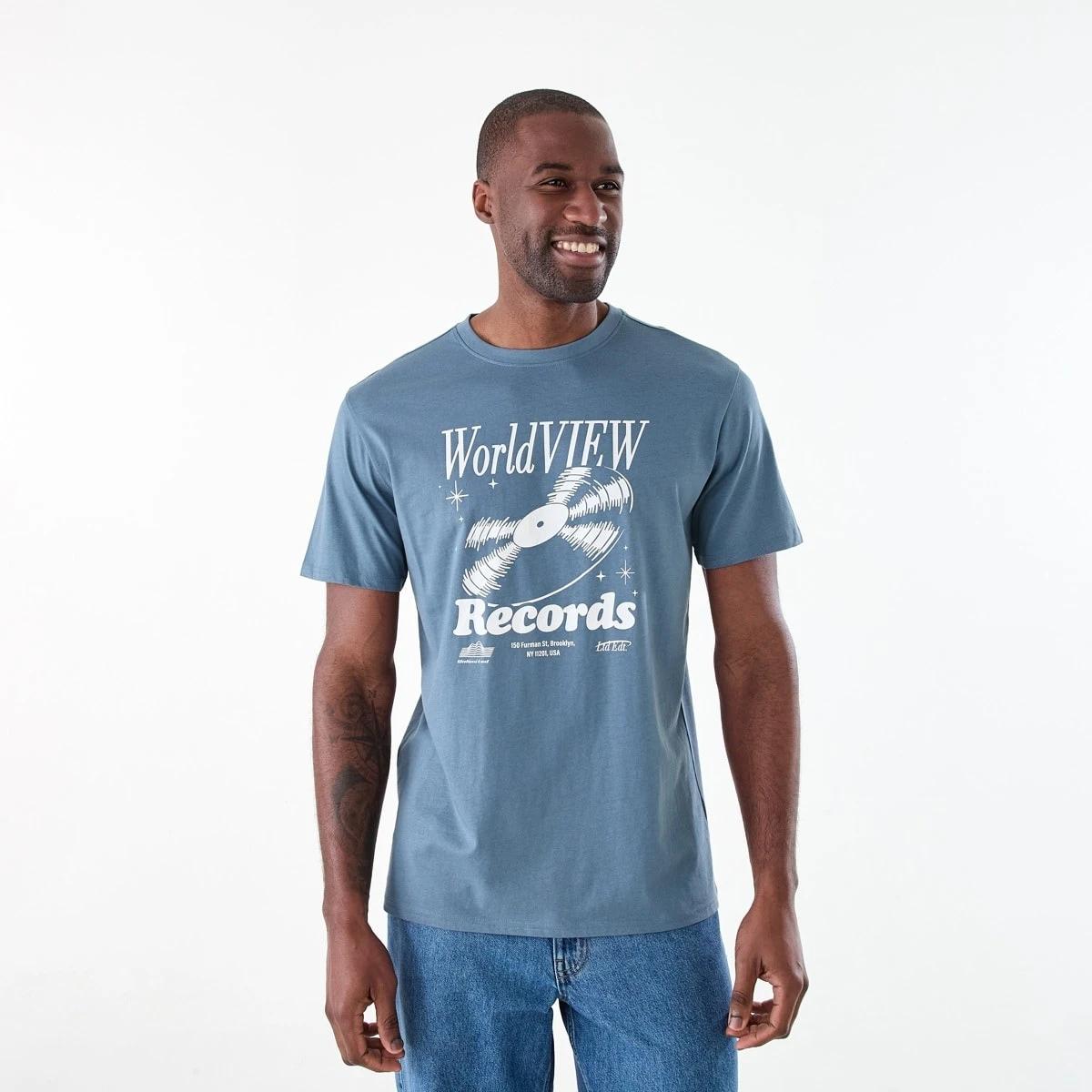 1 Printed T-shirt BLUE MIRAGE, 1 of 6