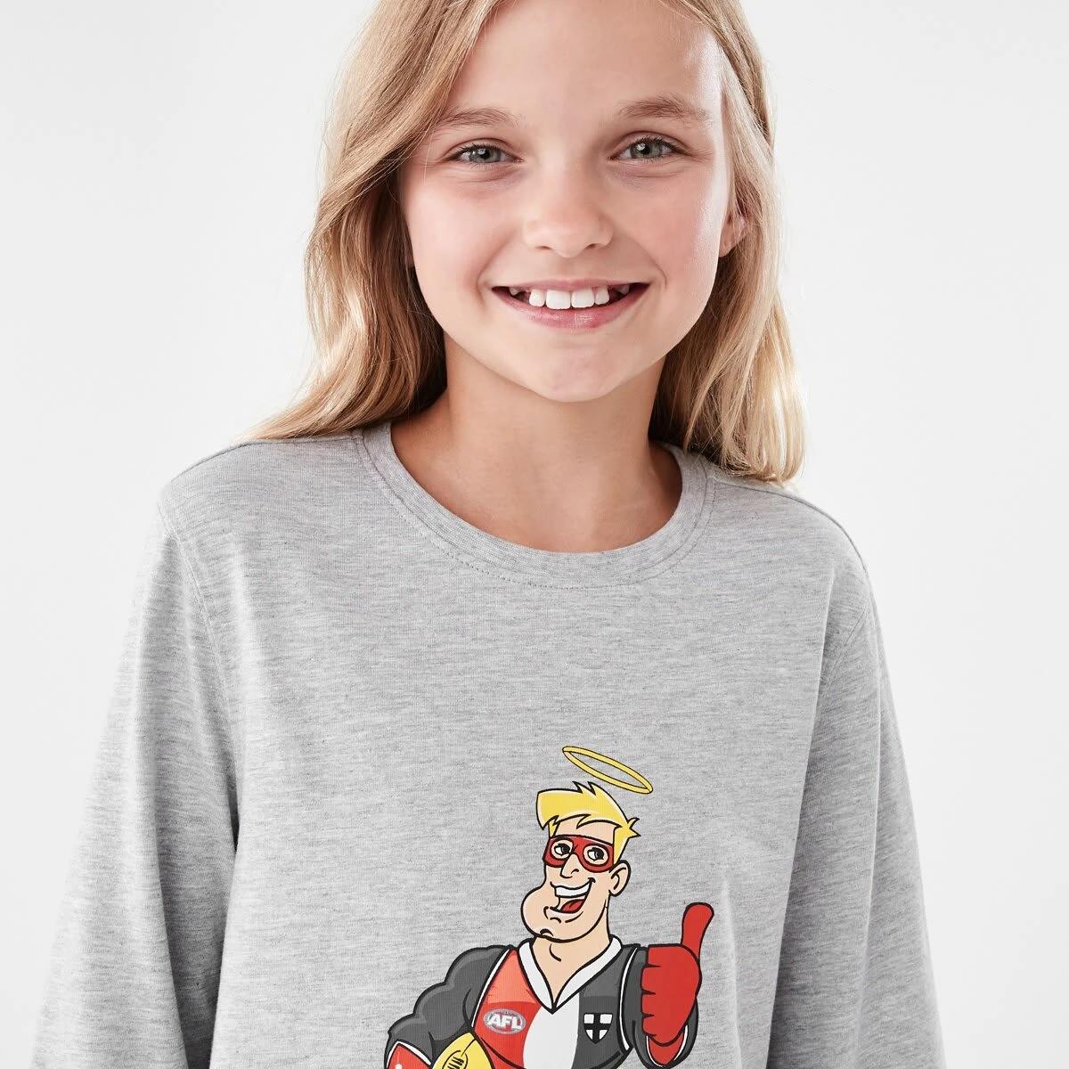 3 Official AFL Kids Pyjama Set St Kilda, 3 of 9