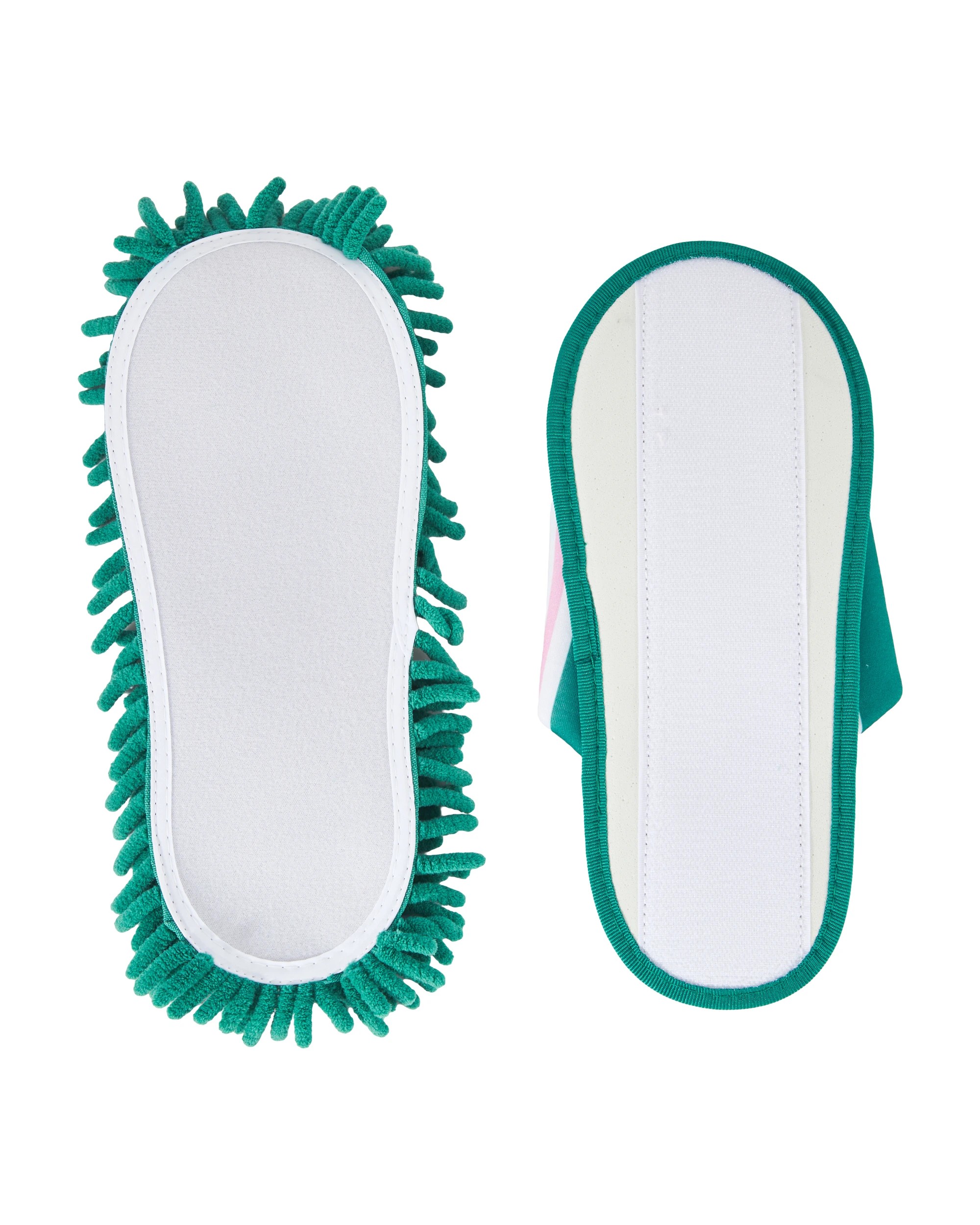 3 Dust Slippers and Dusting Glove Set - Stripes, 3 of 10
