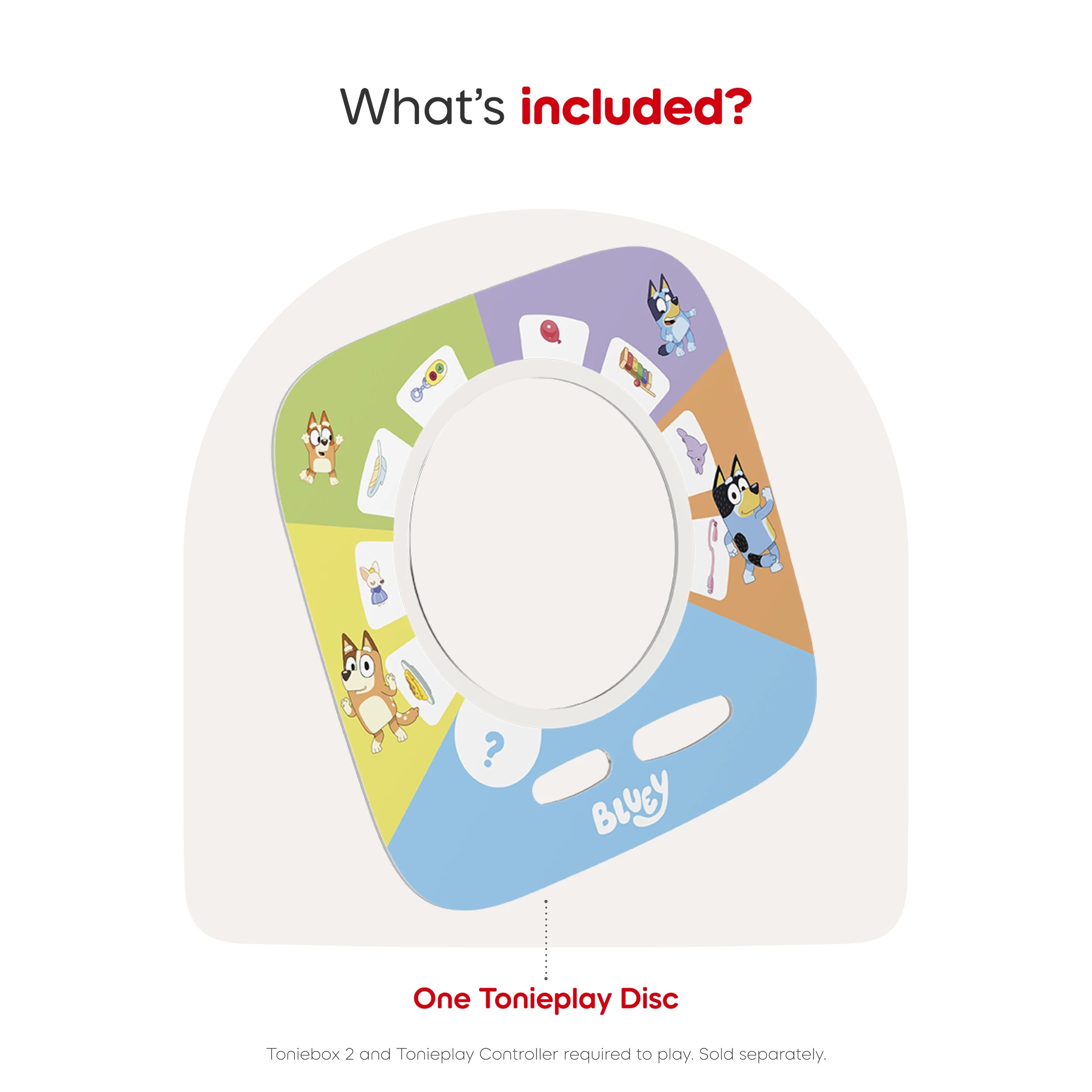 4 Tonies  Tonieplay Game - Bluey: Play All Day - Multi, 4 of 7