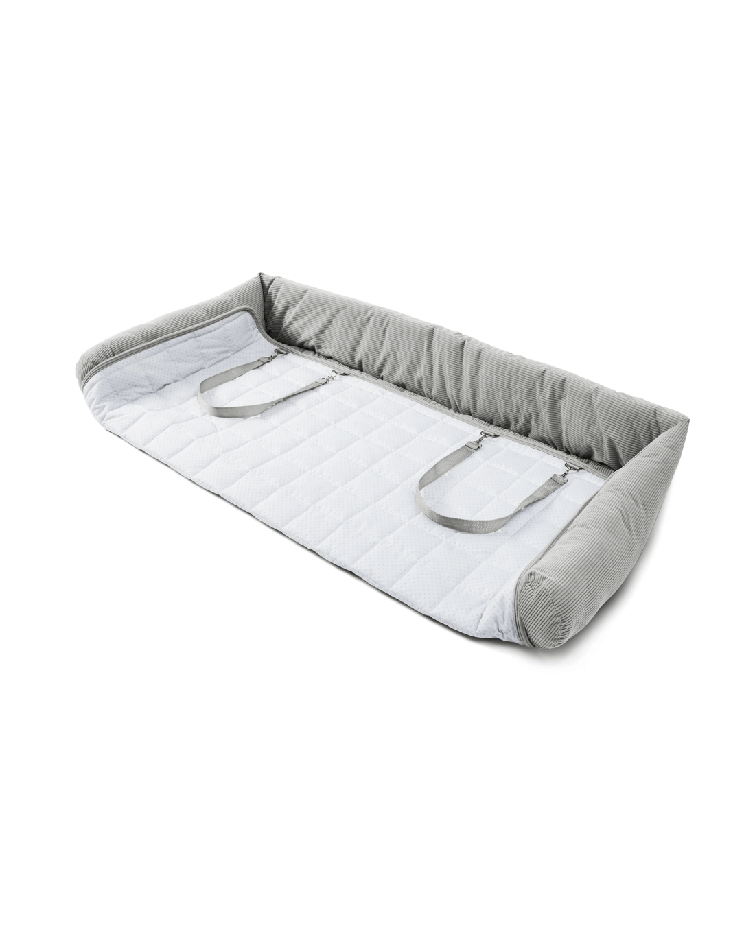 4 Pet Corduroy Couch Topper - Double Bed, Grey, 4 of 9