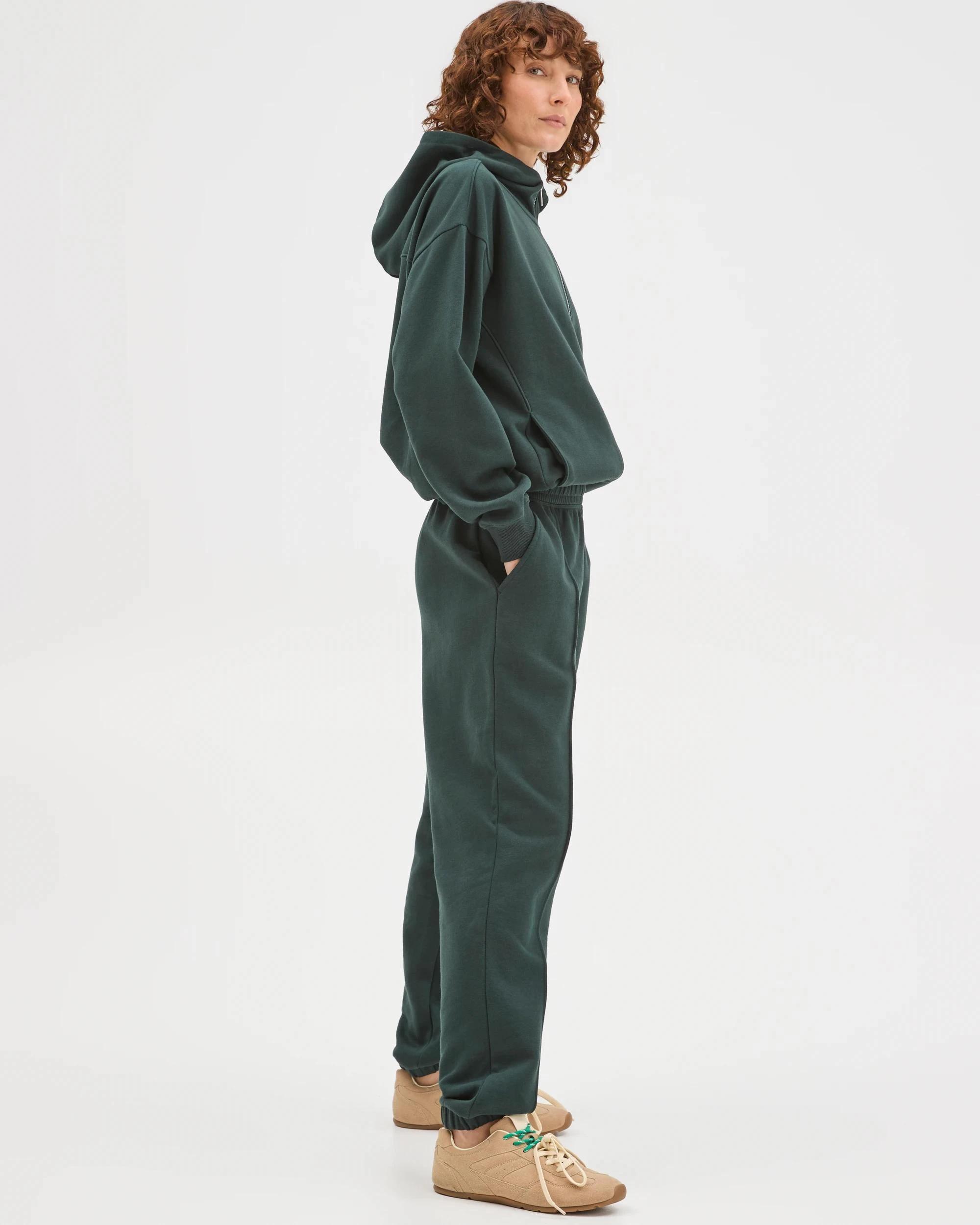 4 Target Active Active Australian Cotton Blend Fleece Trackpants PINE/PINTUCK, 4 of 7