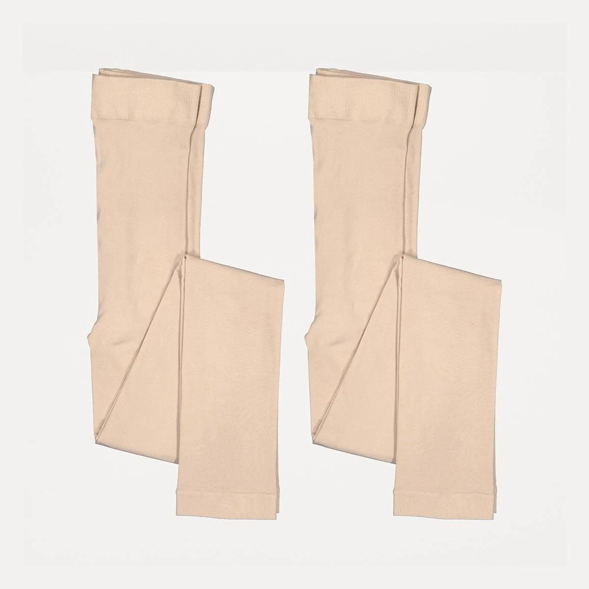 2 2 Pack Ballet Tights Beige, 2 of 3