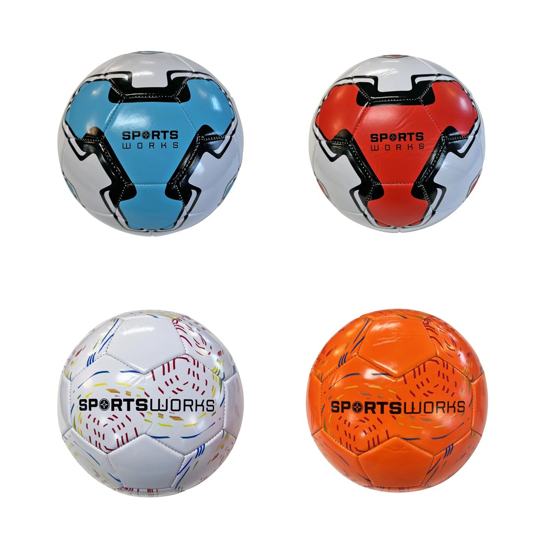 1 Sports Works Soccer Ball - Size 3, Assorted, 1 of 5