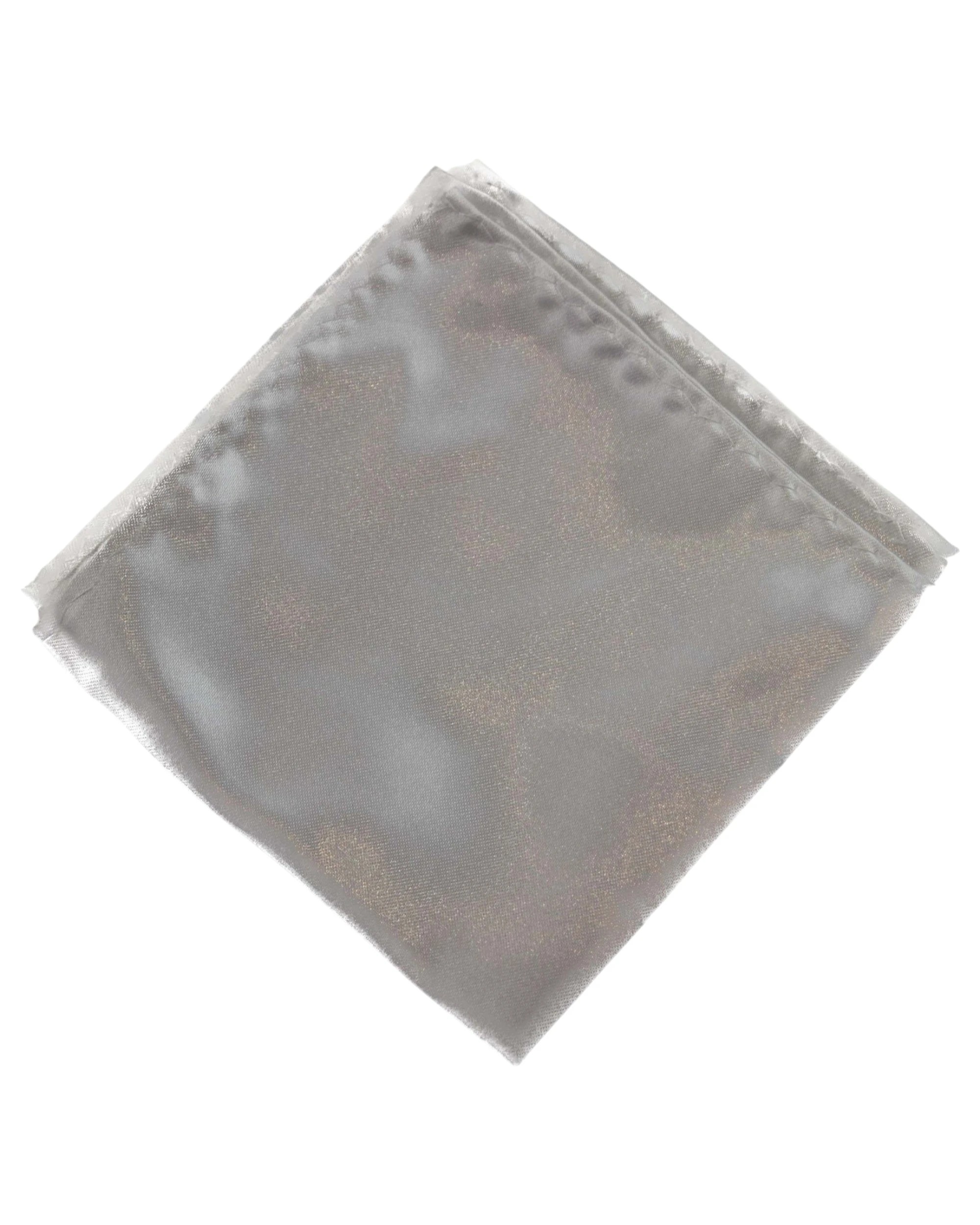 1 Zasel Mens Pocket Square - White, 1 of 3