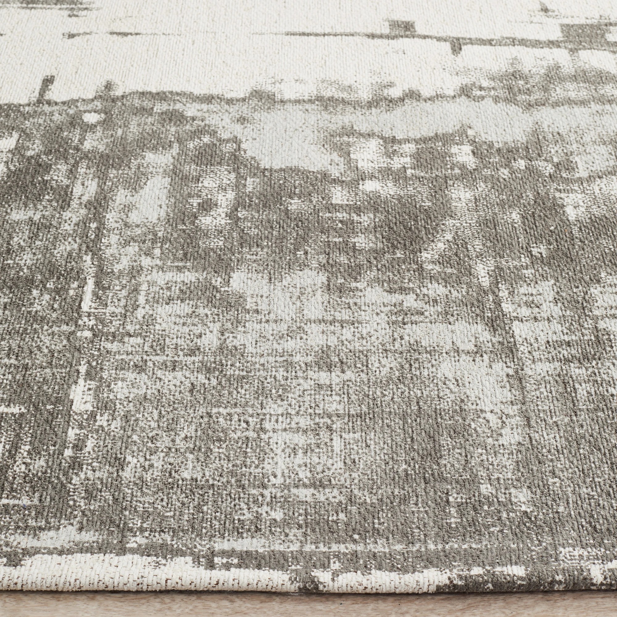 5 Common Ground Rugs Camellia 11 280x190cm - Large Floor Rug - Silver, 5 of 7