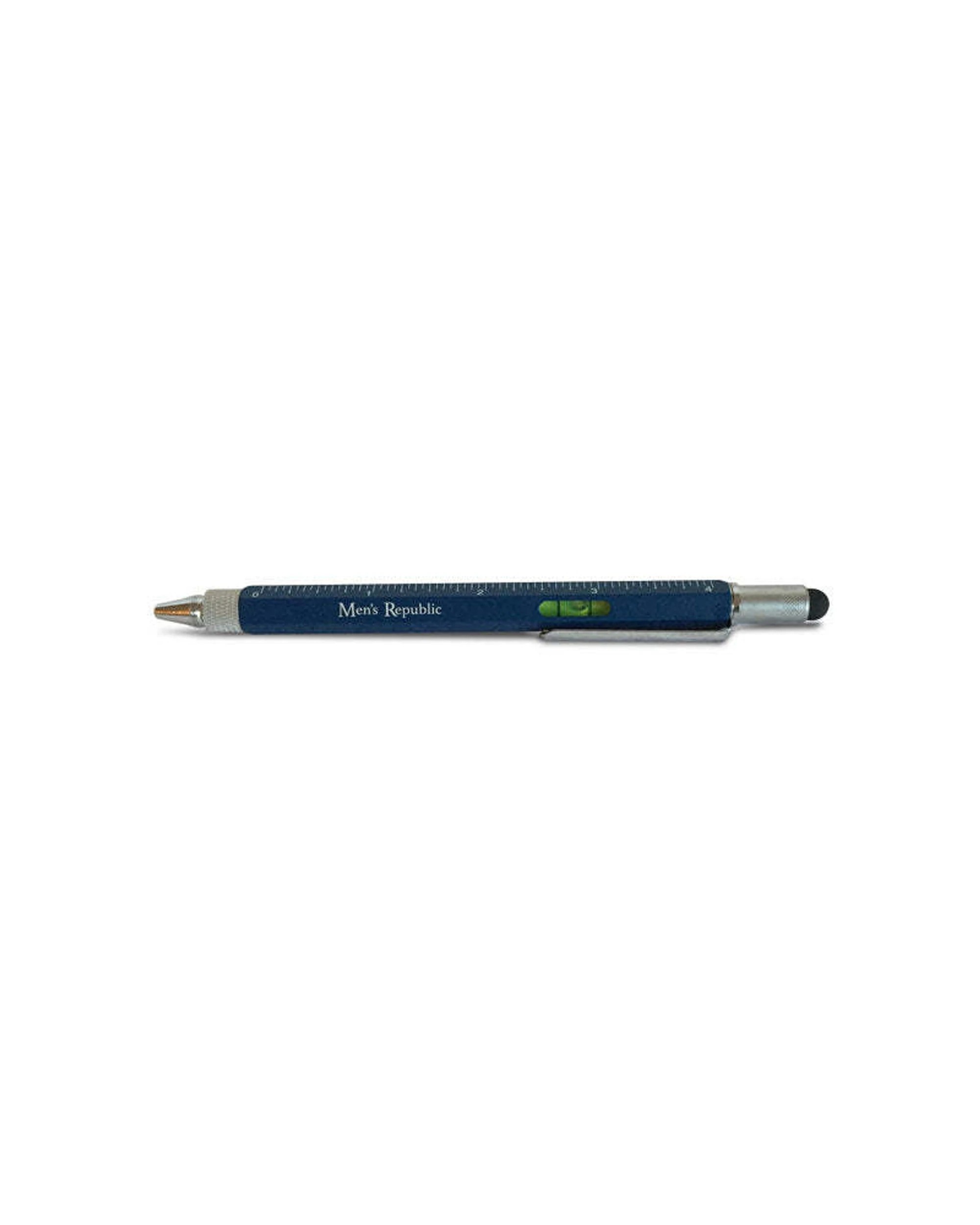 1 Men's Republic Stylus Pen Pocket Tool 9-in-1 Functions - Blue, 1 of 6